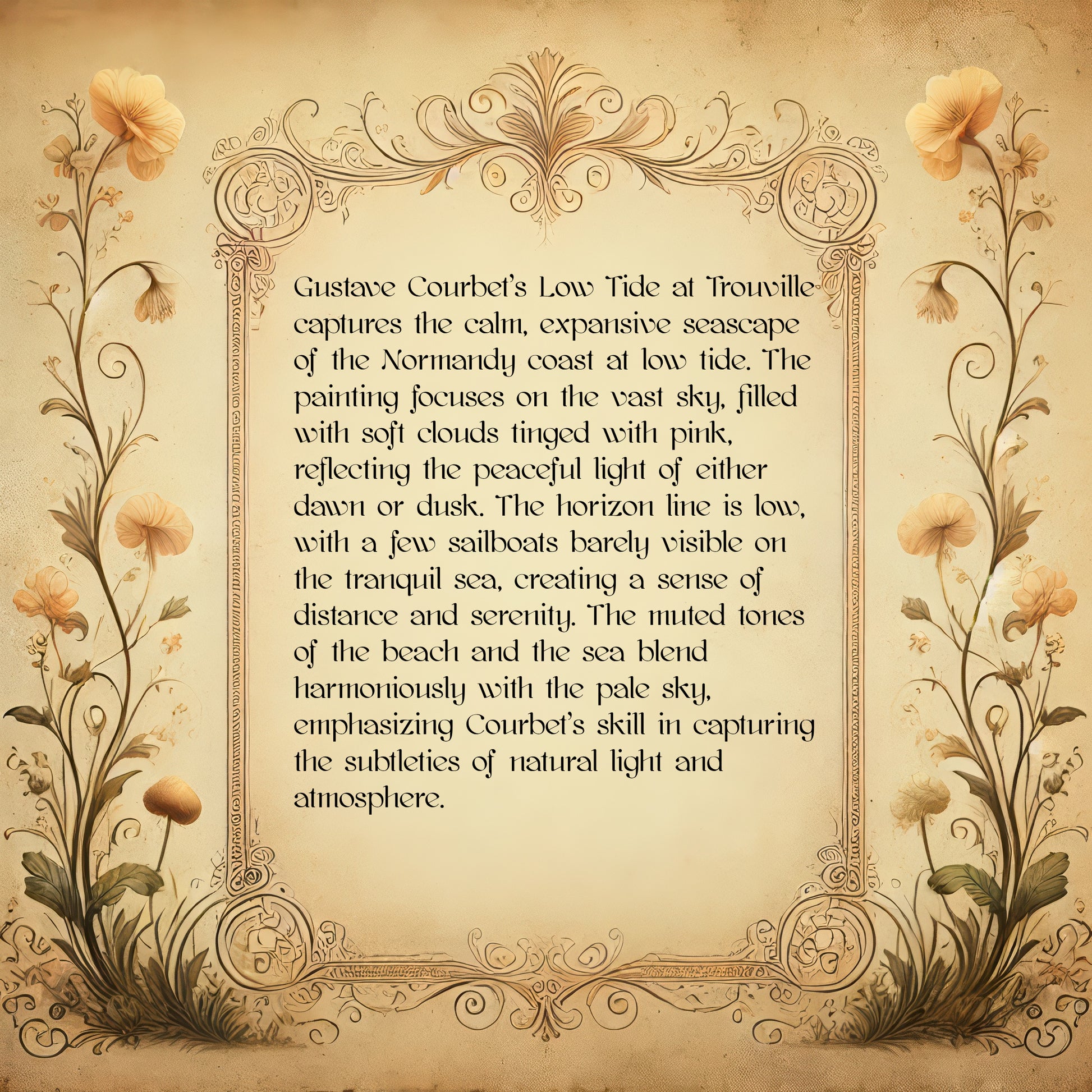 Low Tide at Trouville