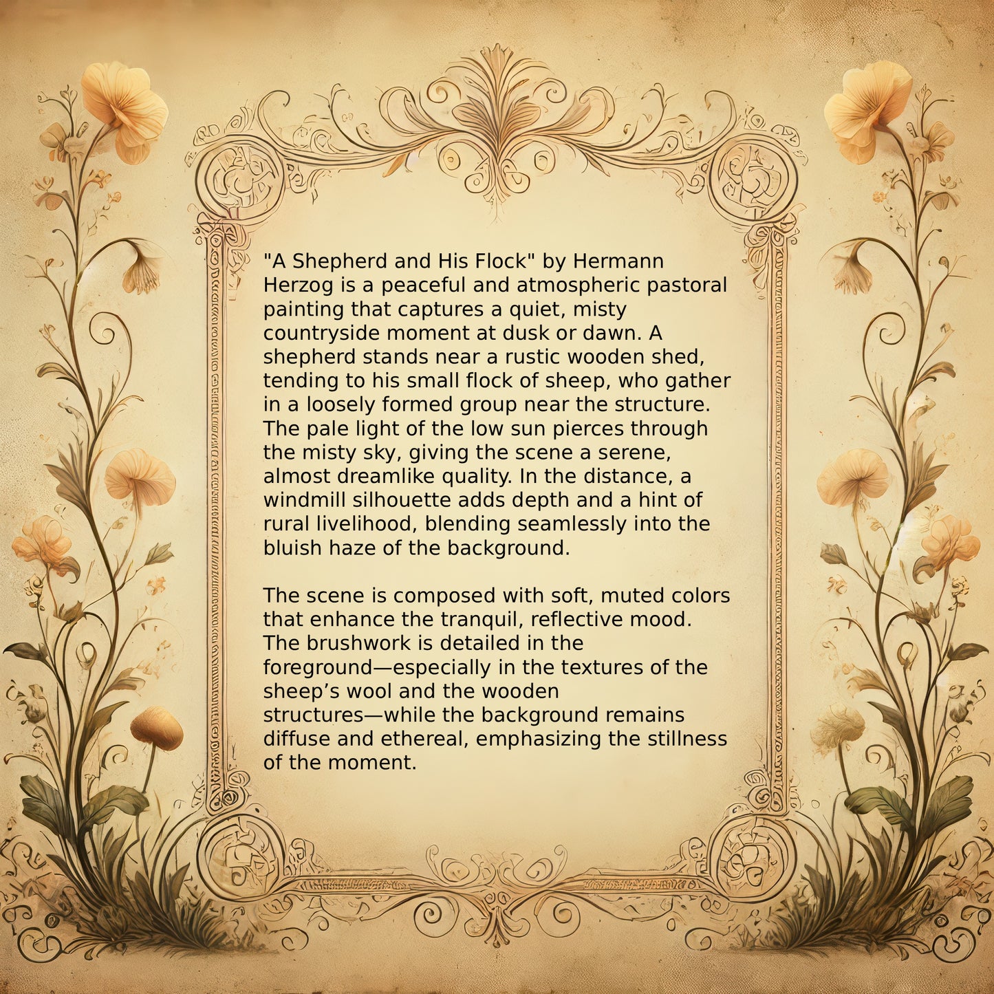 A Shepherd and His Flock