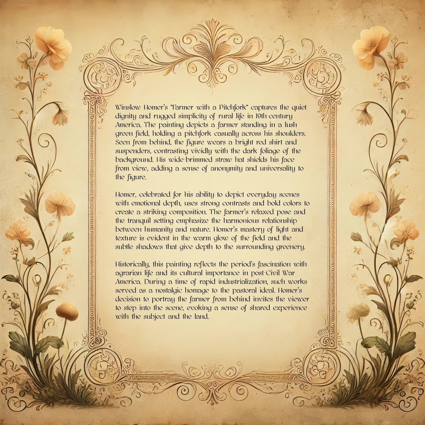 Farmer with a Pitchfork