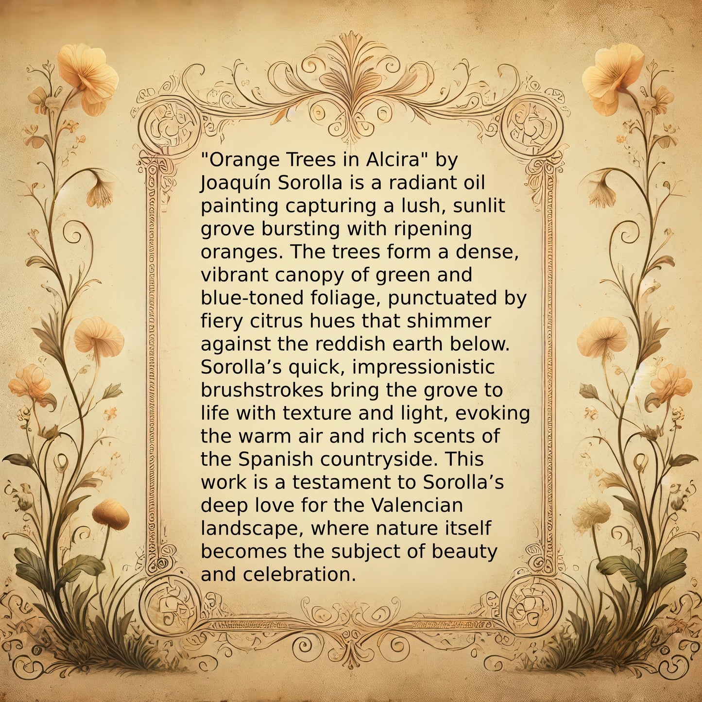 Orange Trees in Alcira