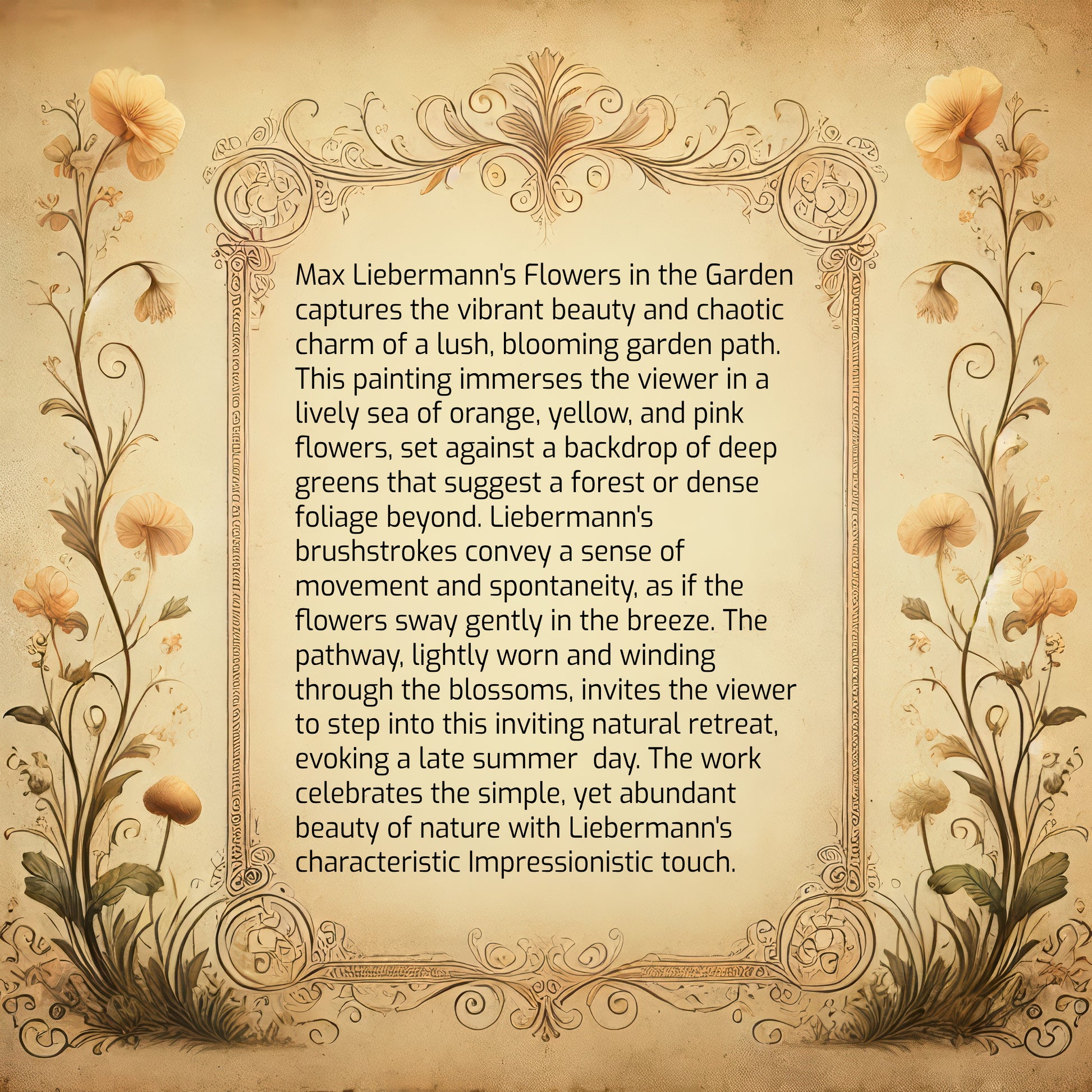 Flowers in the Garden