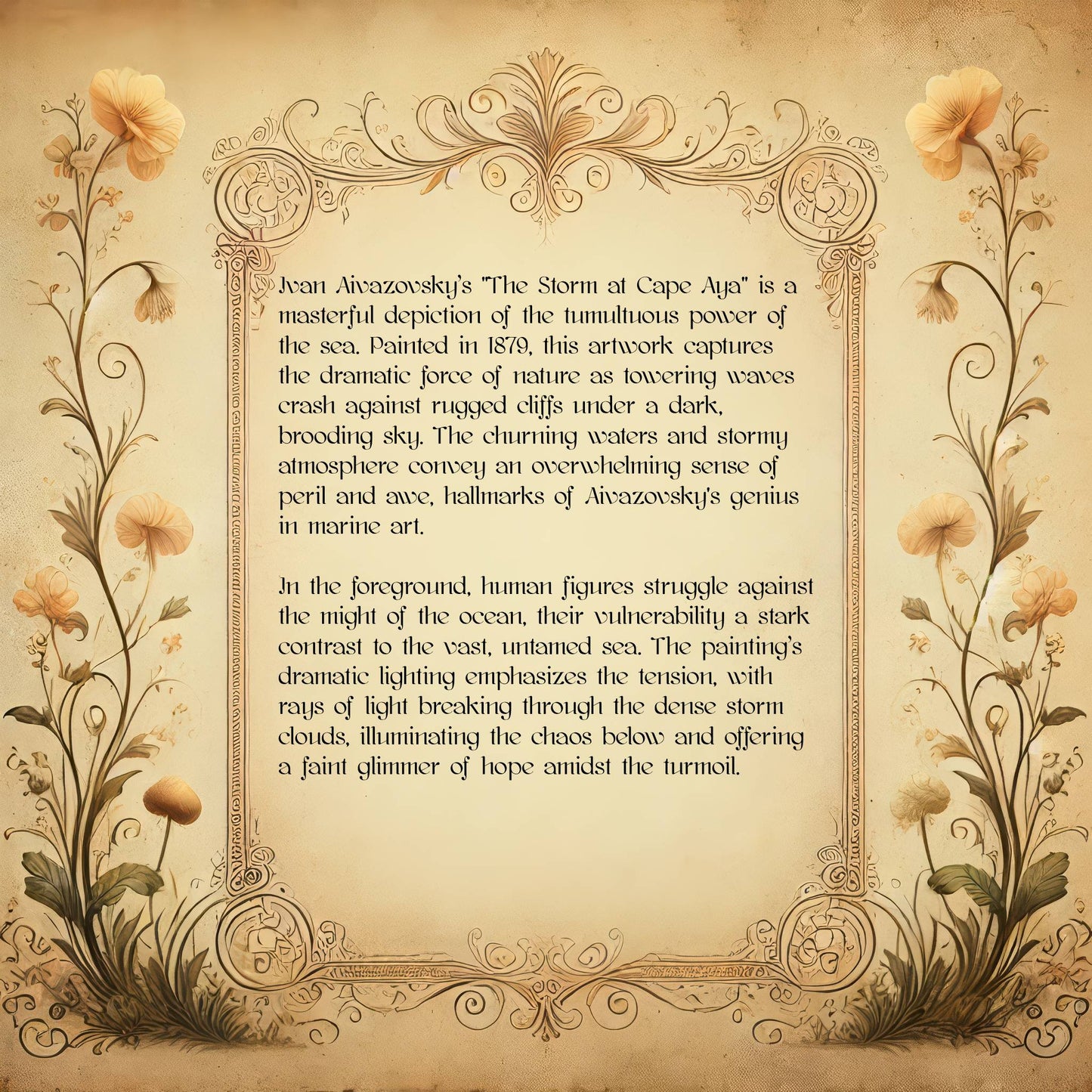 The Storm at Cape Aya