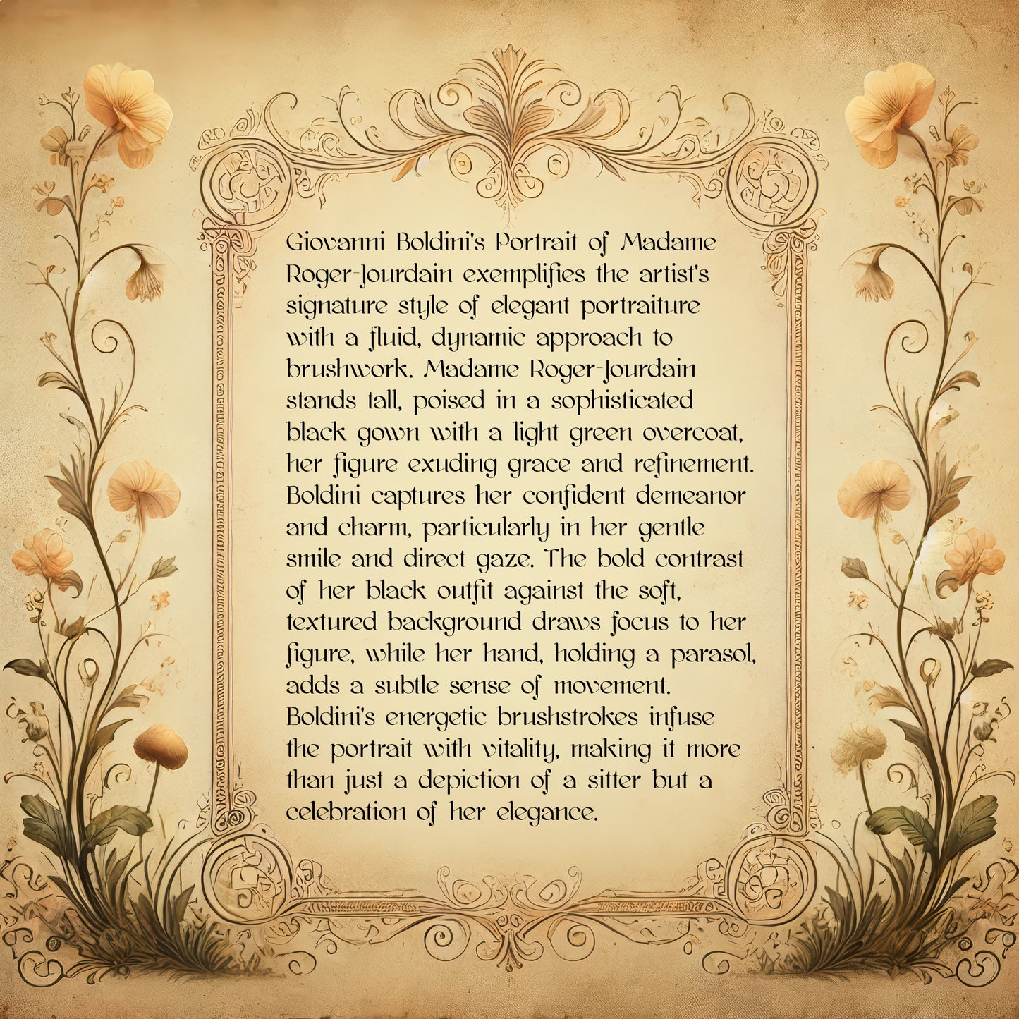 Portrait of Madame Roger-Jourdain