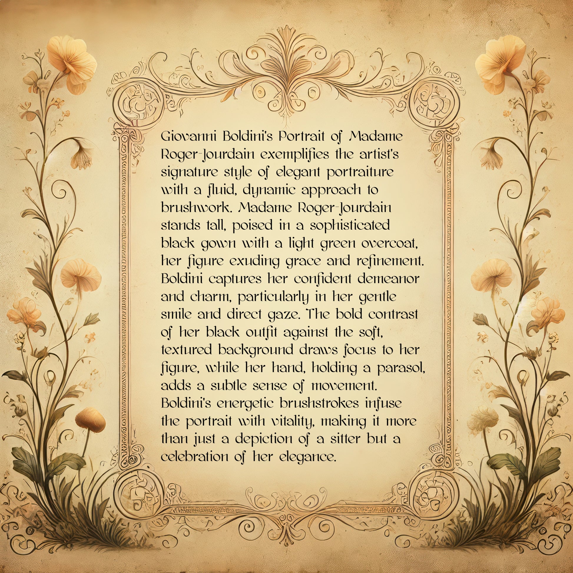 Portrait of Madame Roger-Jourdain