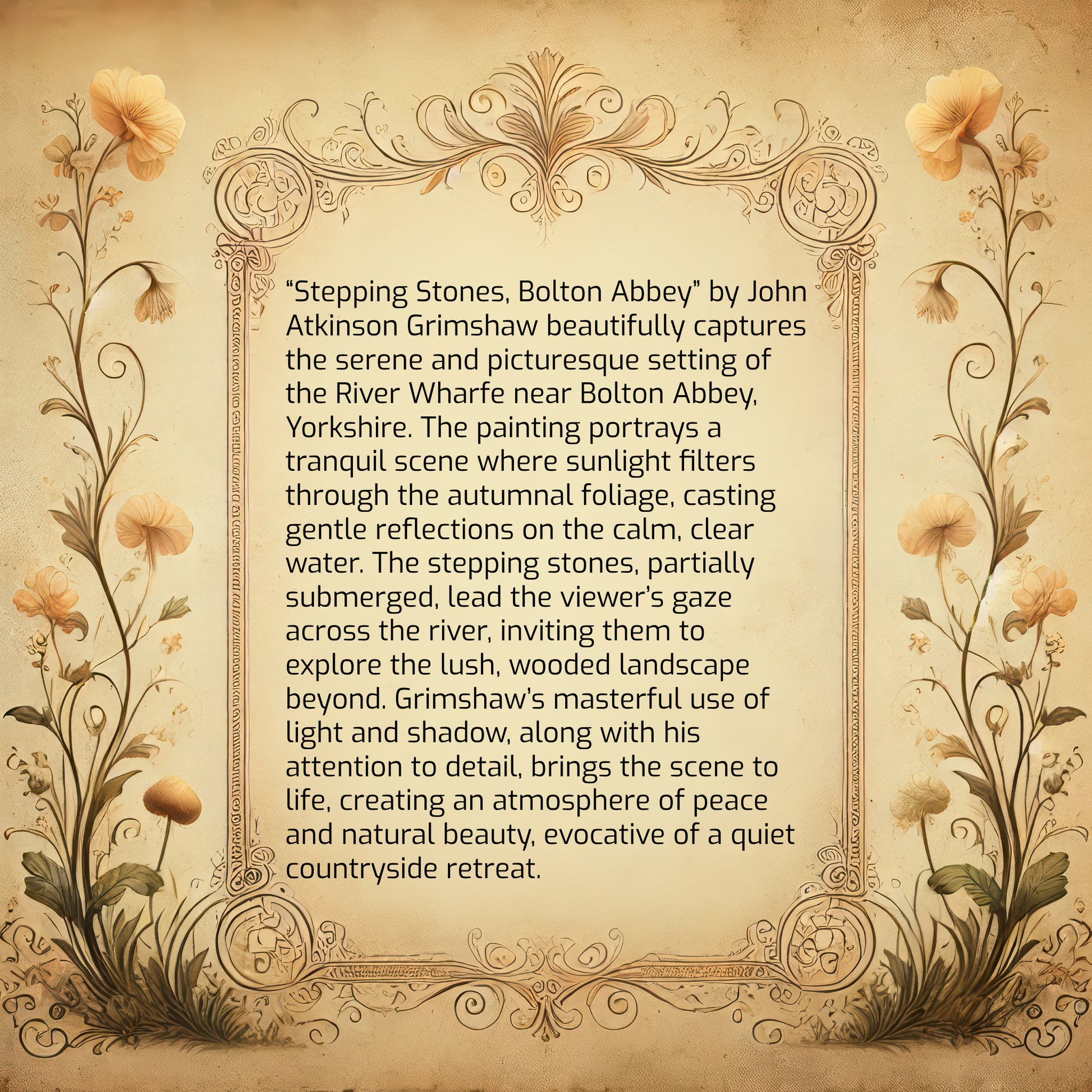 Stepping Stones, Bolton Abbey