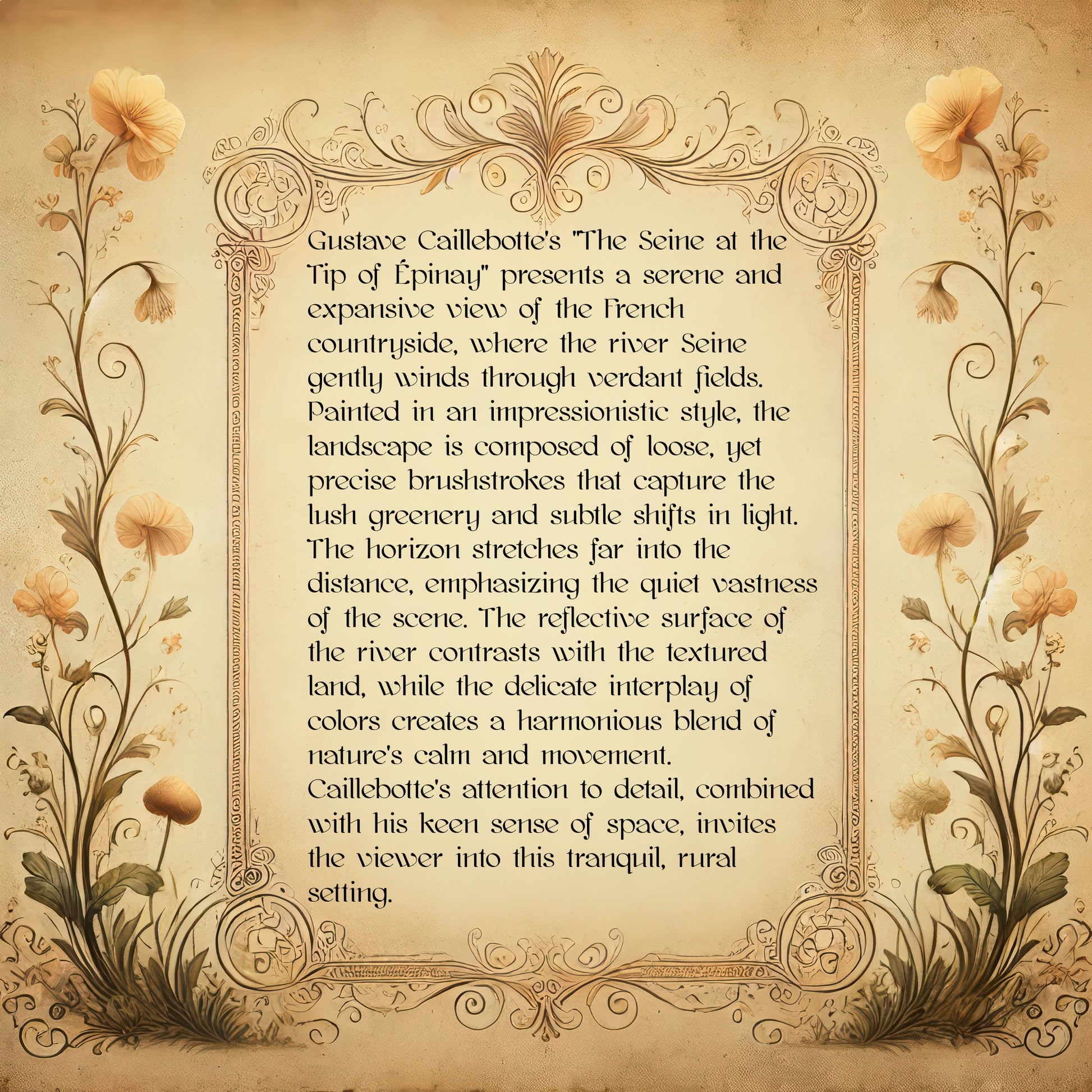 Seine at the tip of Epinay