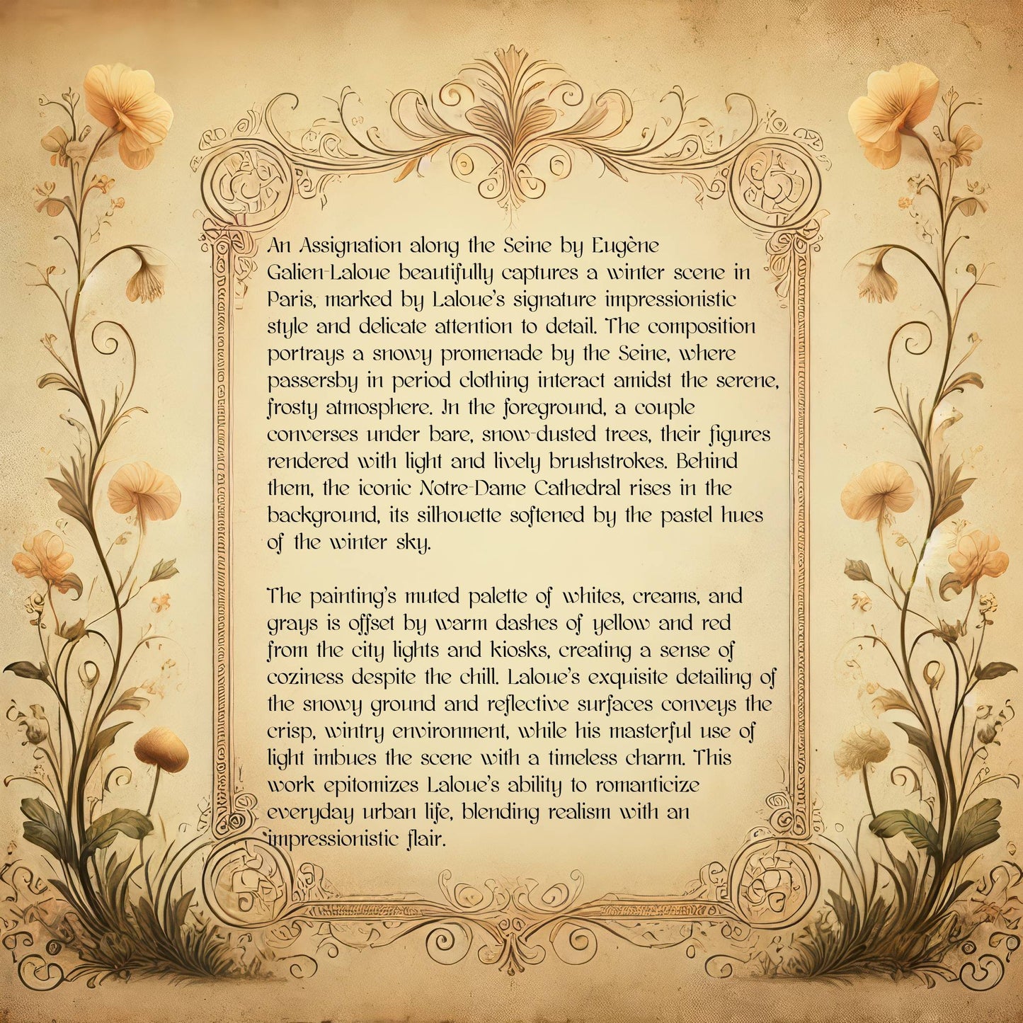 An Assignation along the Seine