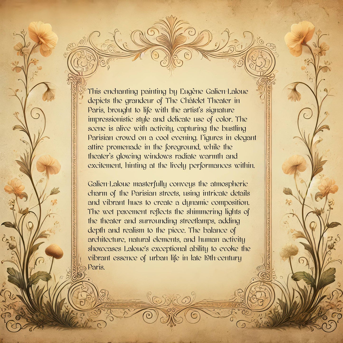 The Châtelet Theater