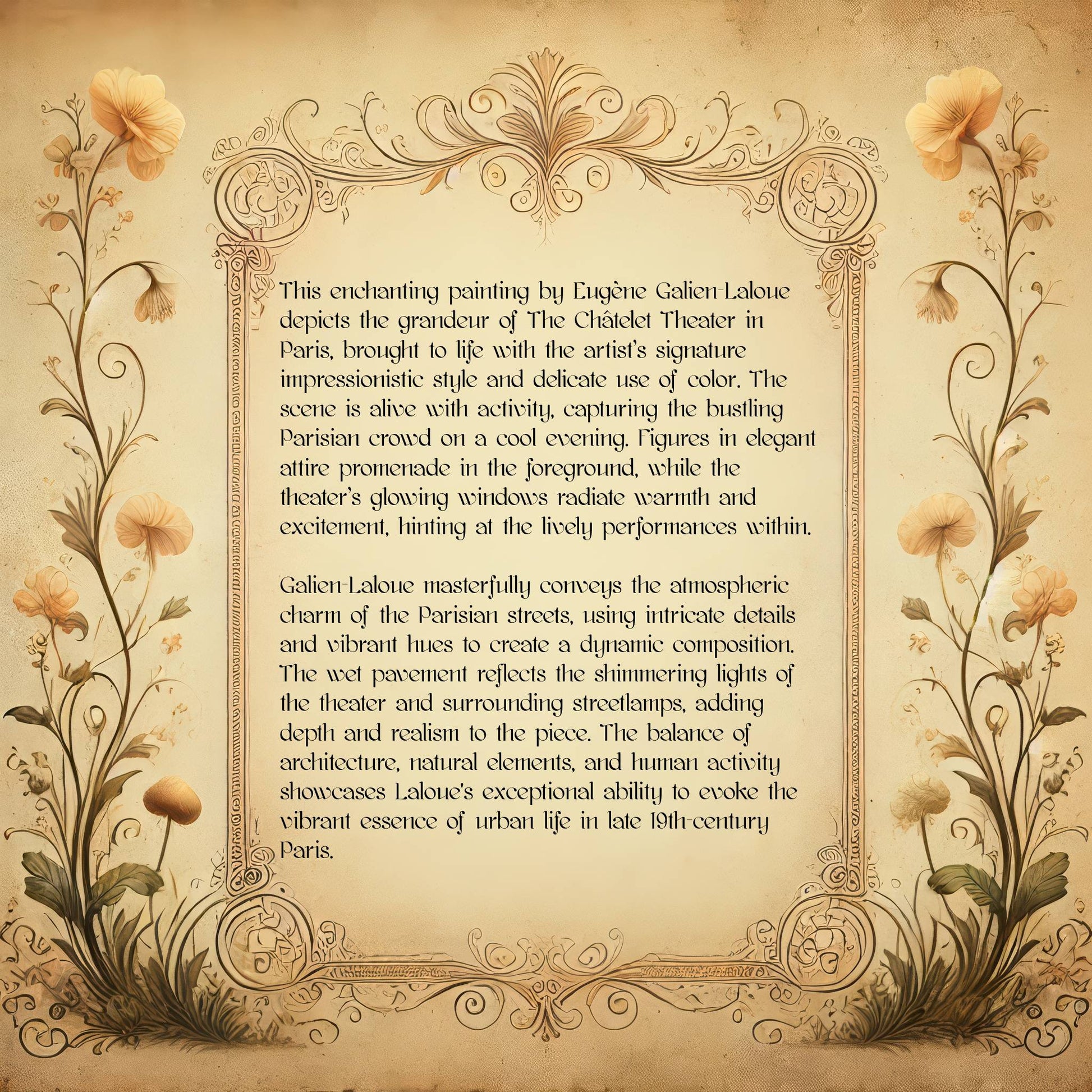 The Châtelet Theater