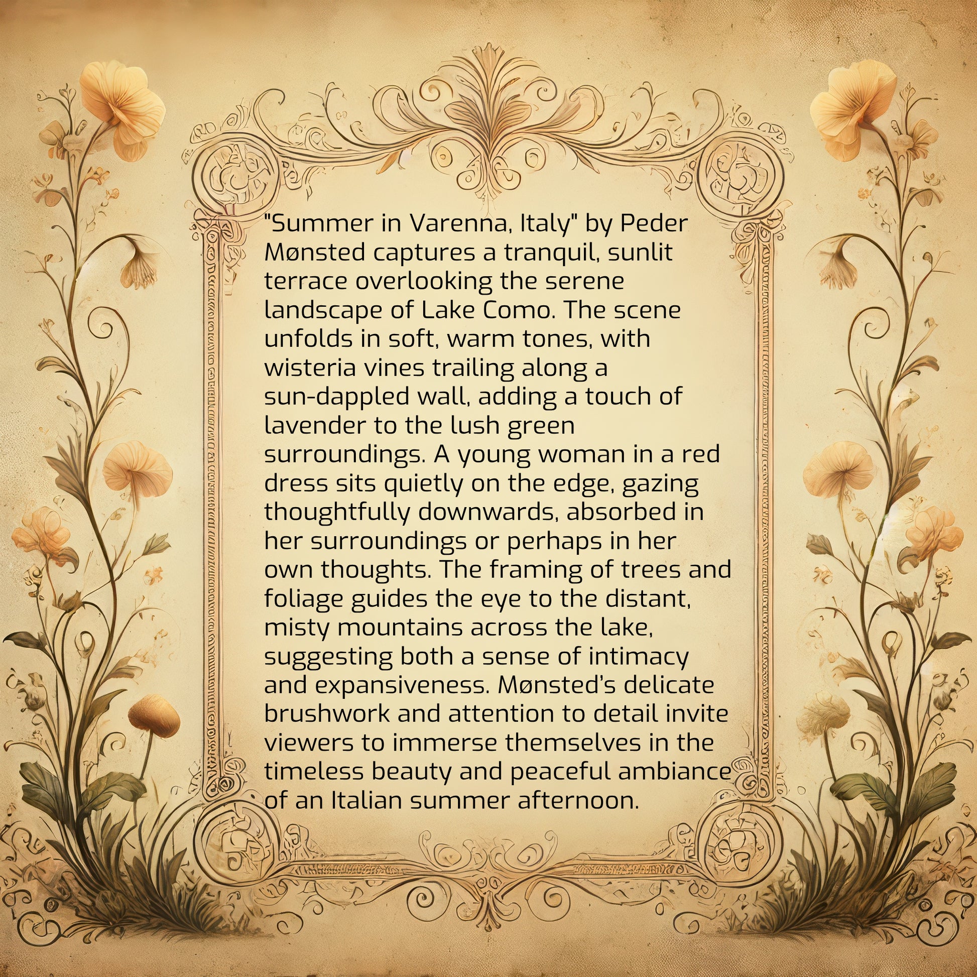 Summer in Varenna, Italy