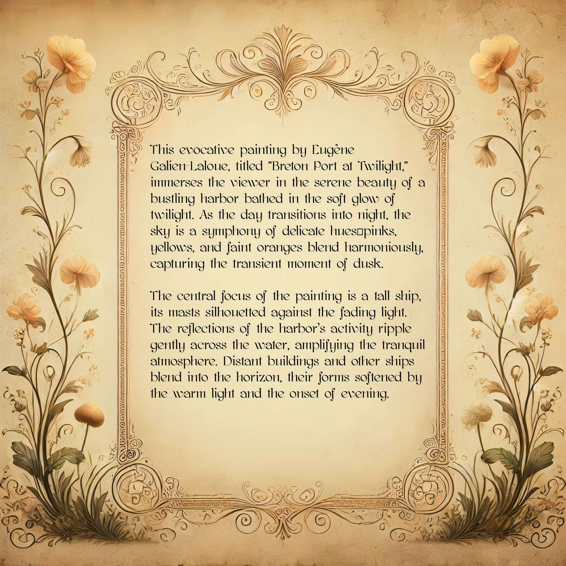 Breton Port at Twilight