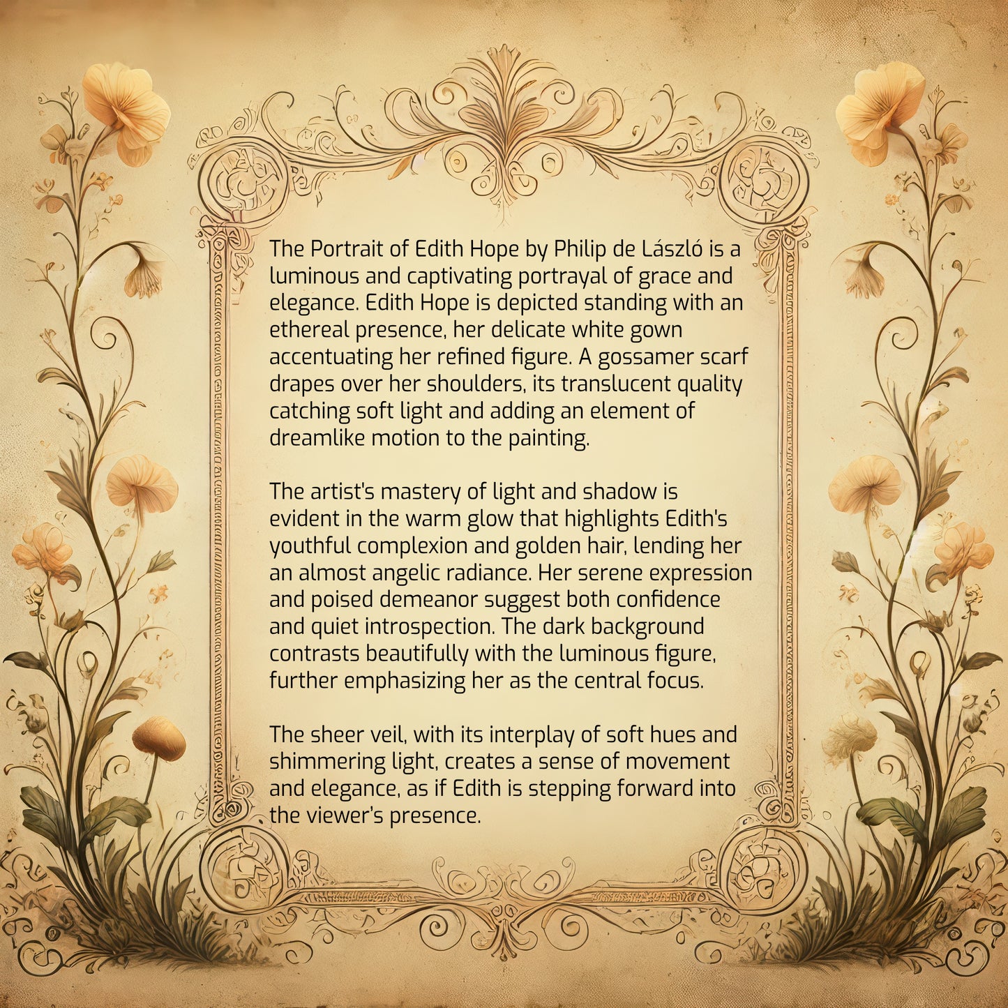 Portrait of Edith Hope