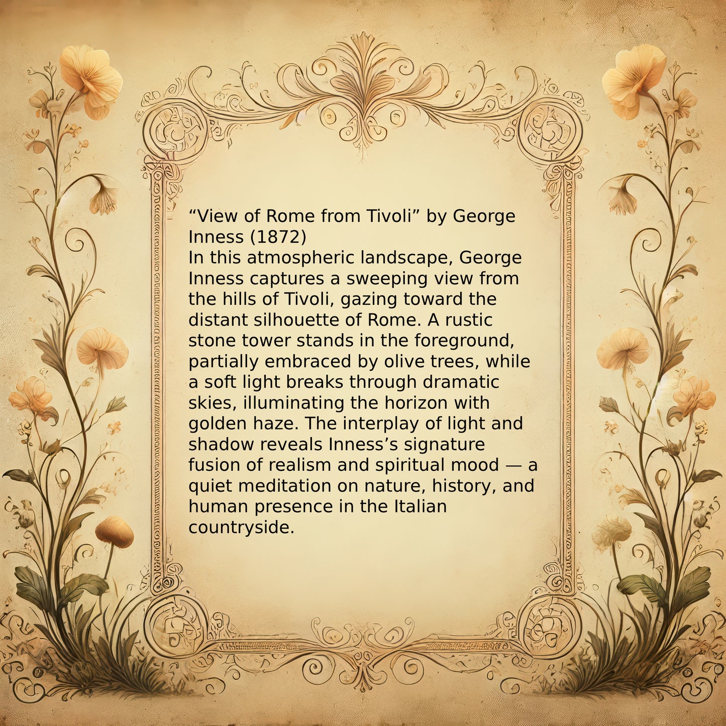 View of Rome from Tivoli