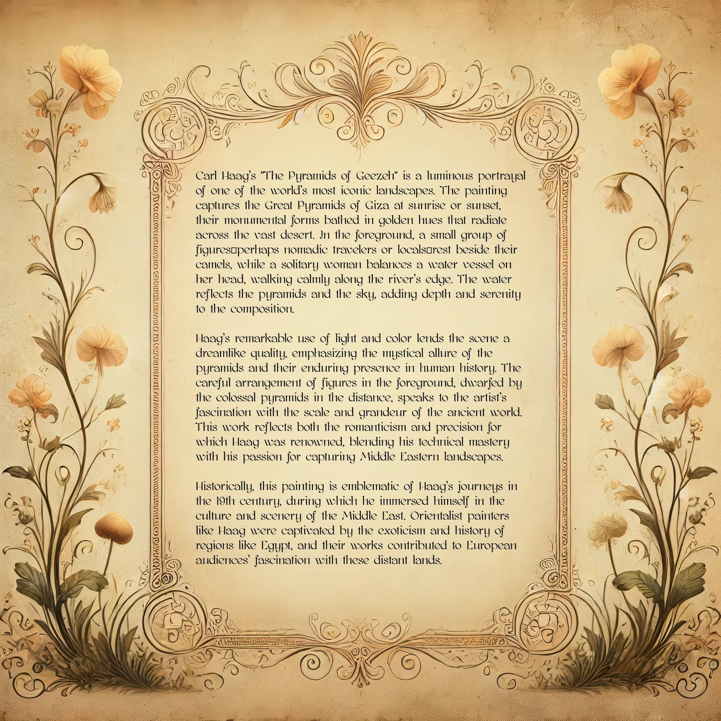 The Pyramids of Geezeh