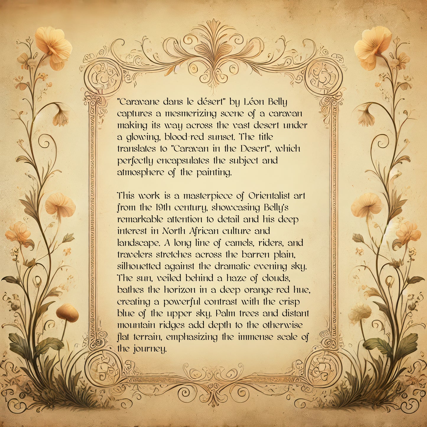 The Desert Caravan