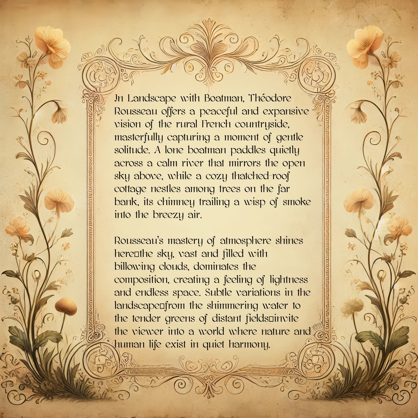 Landscape with Boatman