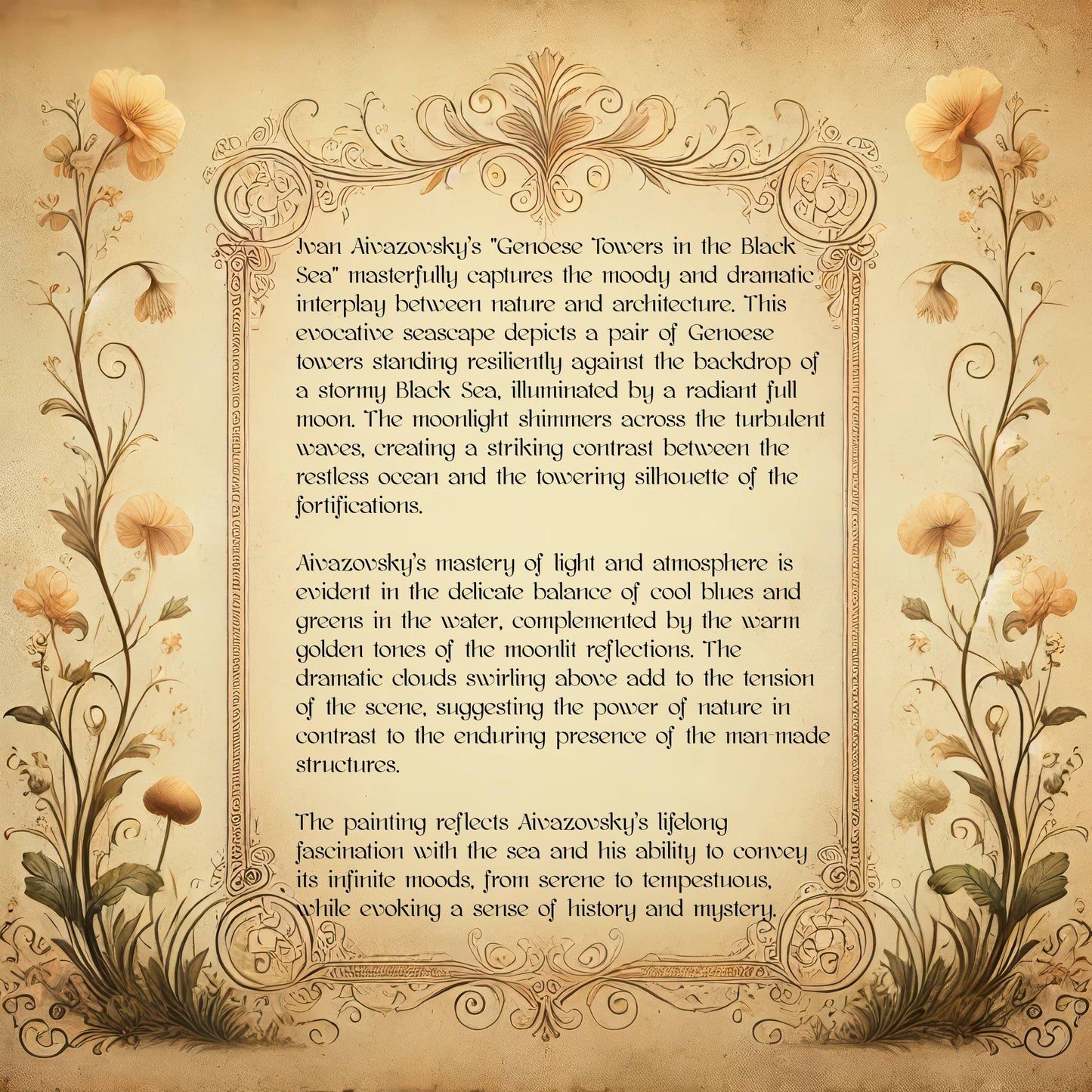 Towers in the Black Sea