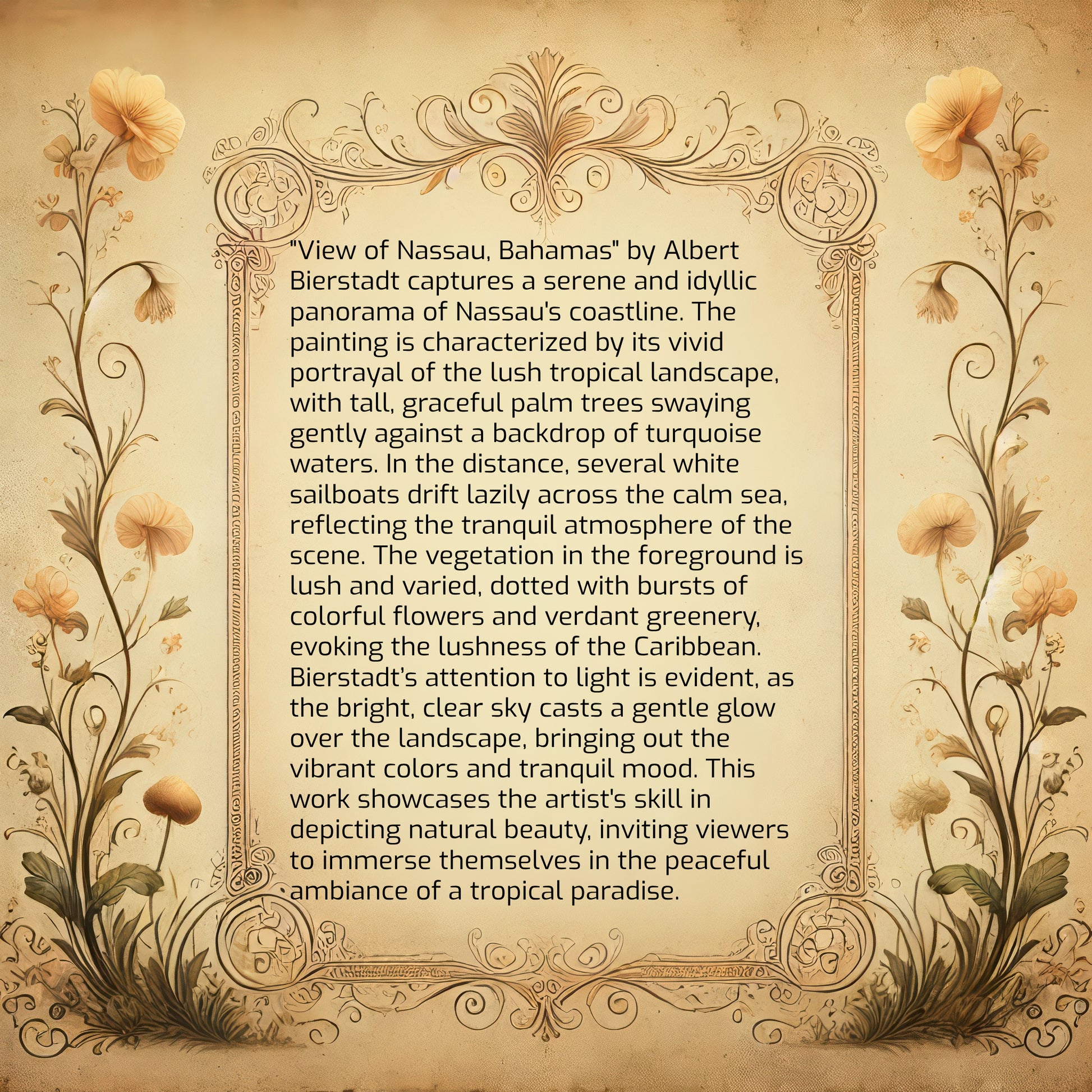 View of Nassau, Bahamas