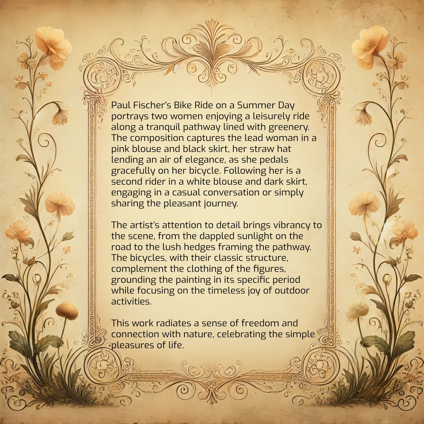 Bike Ride on a Summer Day