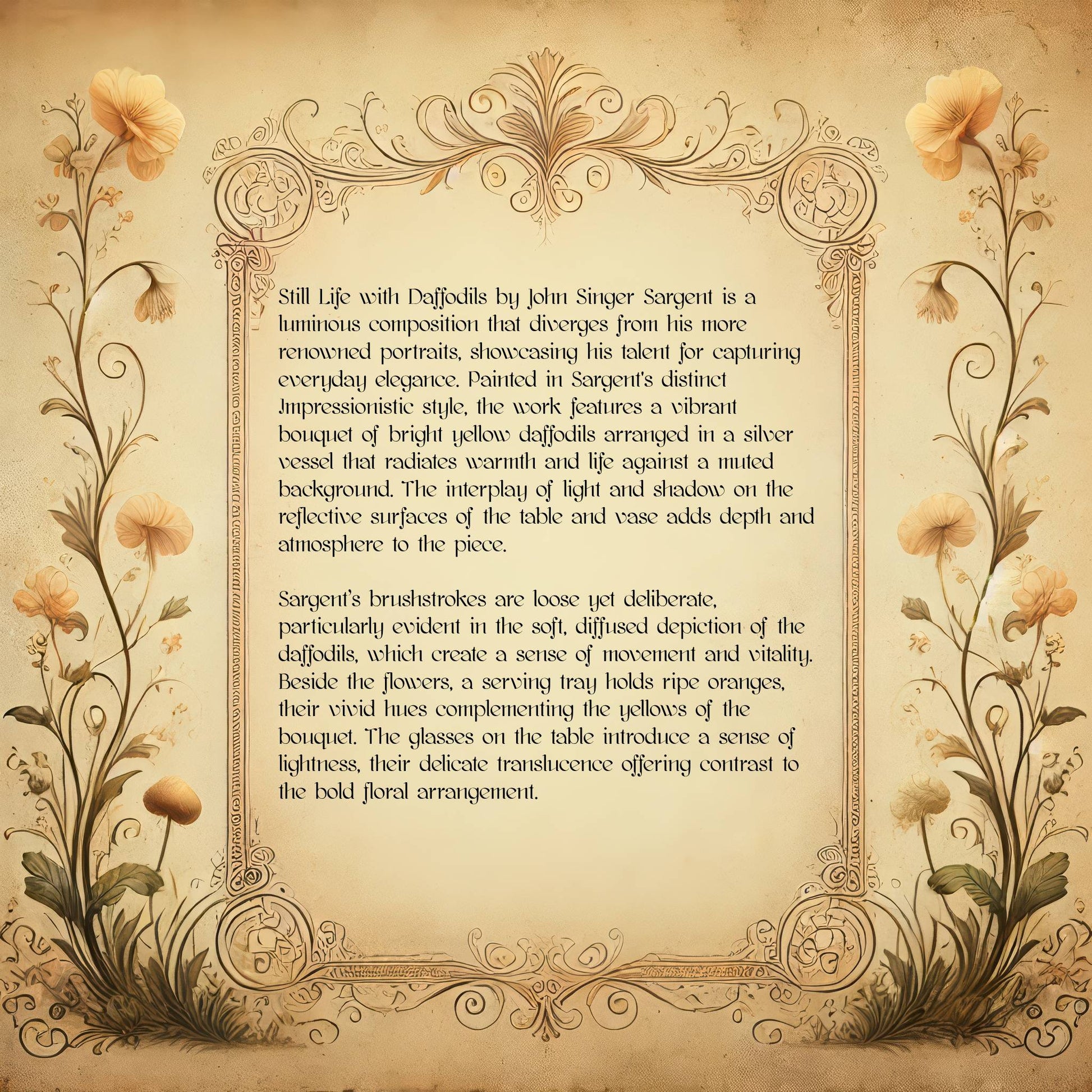 Still Life with Daffodils