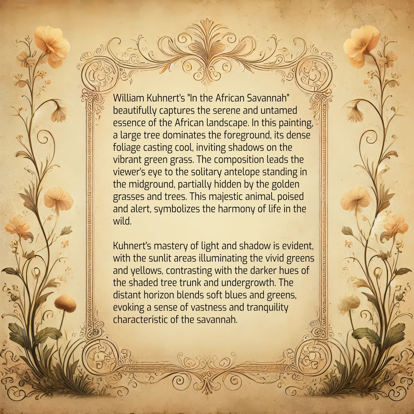 In the African Savannah