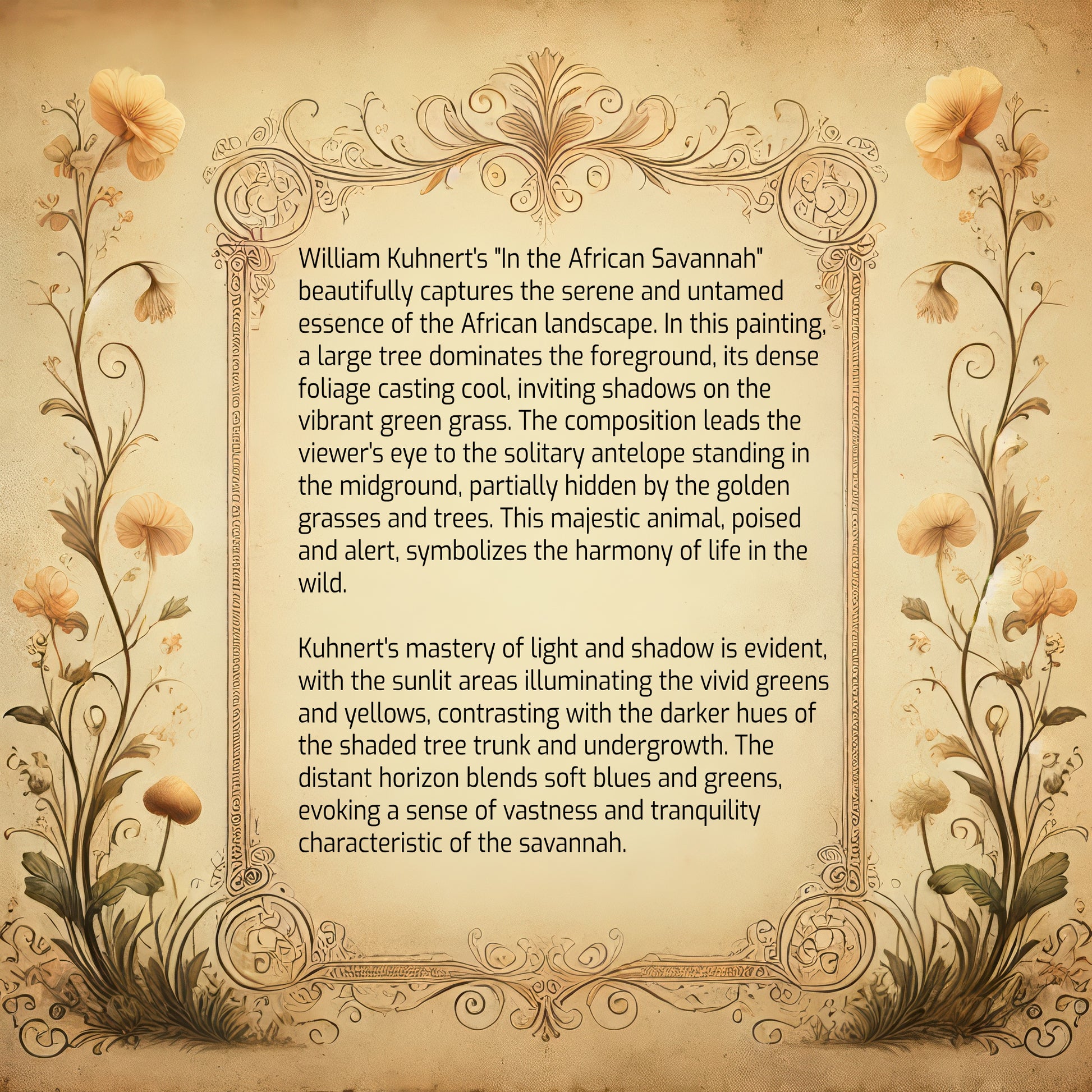 In the African Savannah