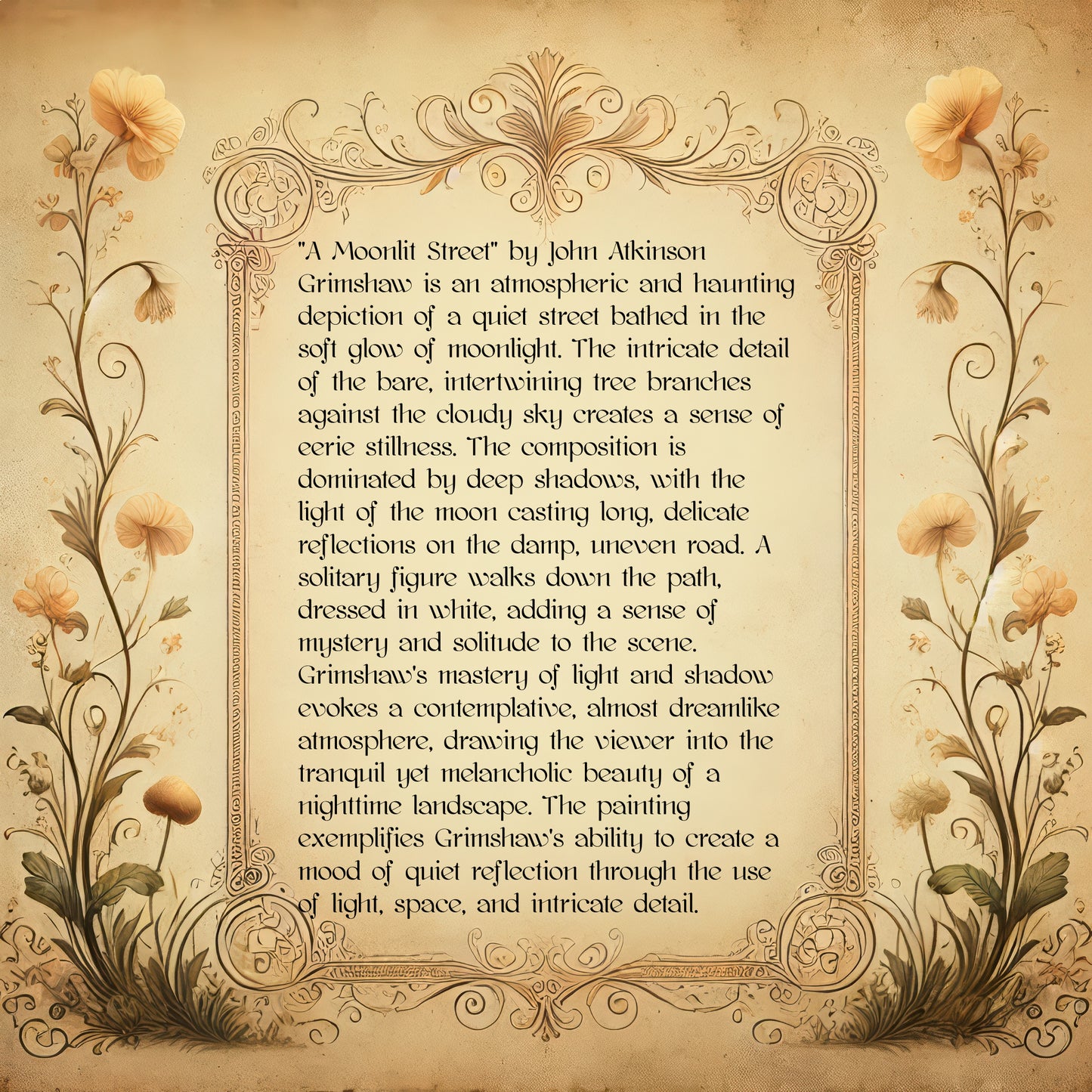 A Moonlit Street