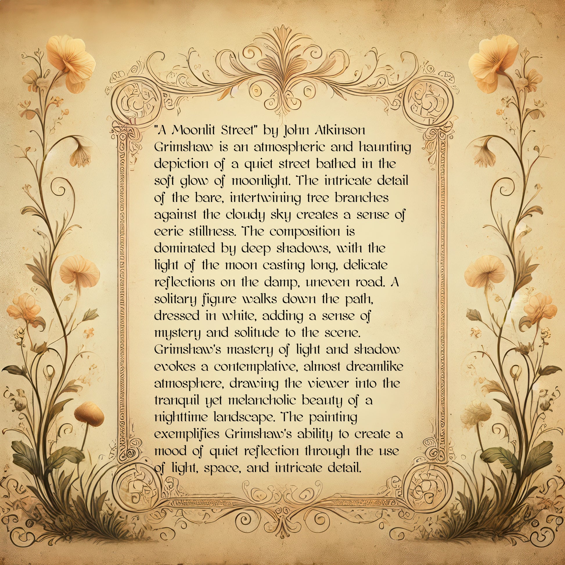 A Moonlit Street