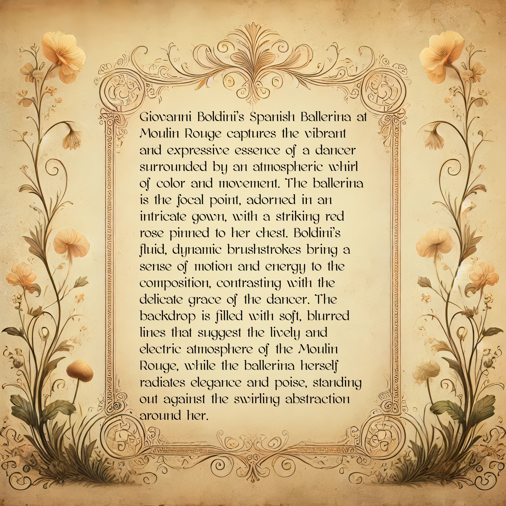 Ballerina at Moulin Rouge