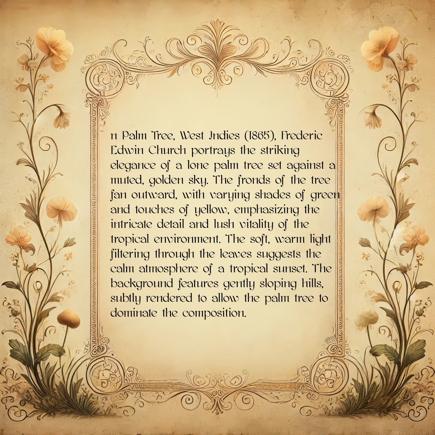 Palm Tree, West Indies