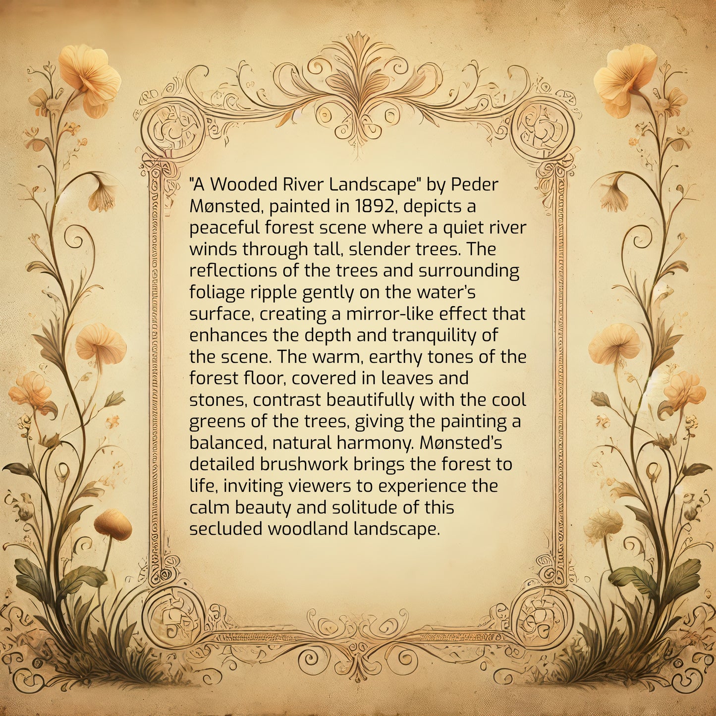 A Wooded River Landscape