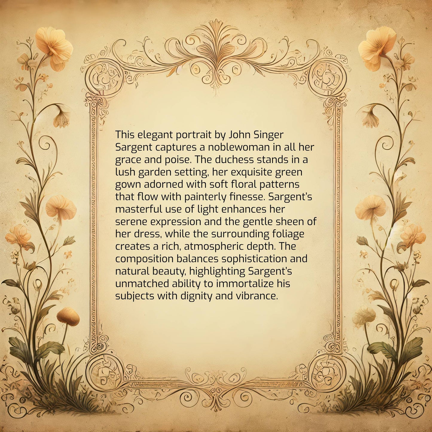 Portrait of a Duchess