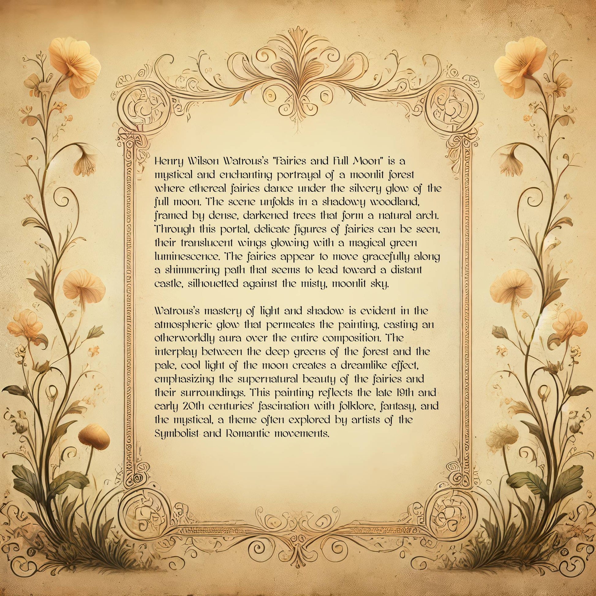 Fairies and Full Moon