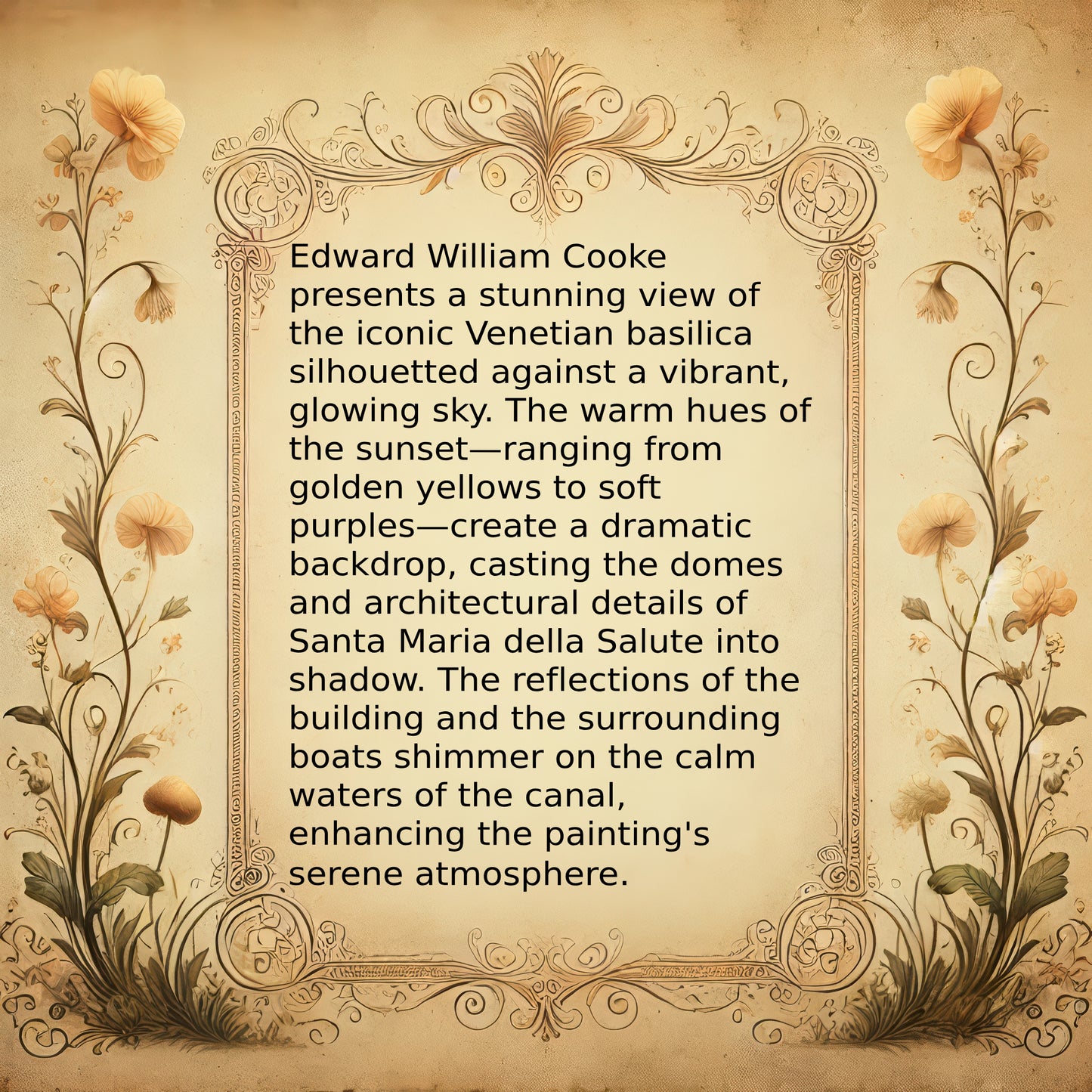 Venice, Santa Maria della Salute at Sunset