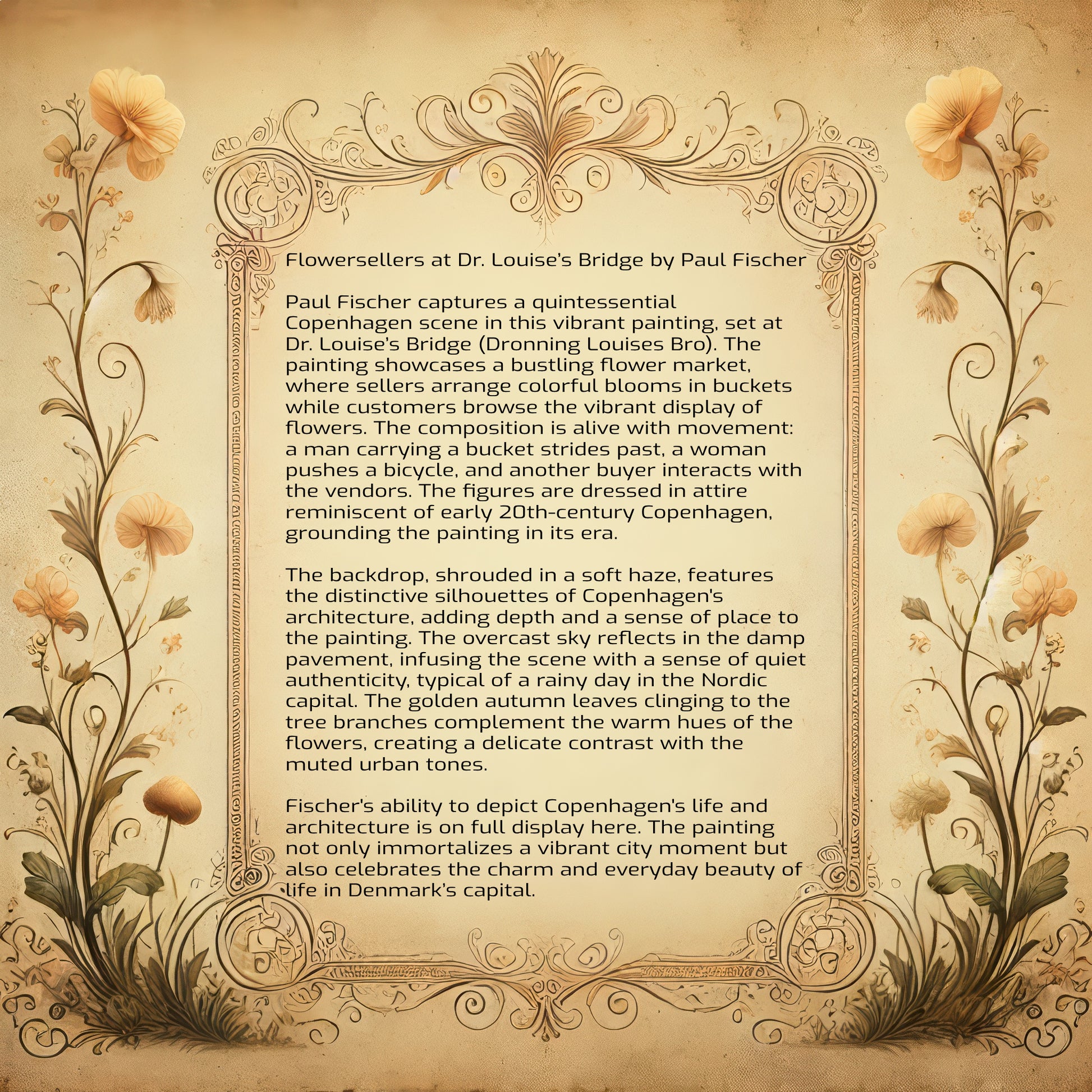 Flowersellers at Dr. Louise’s Bridge