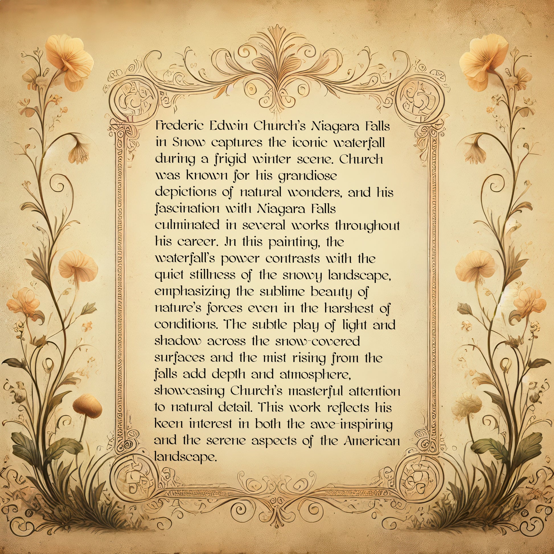 Niagara Falls in Snow