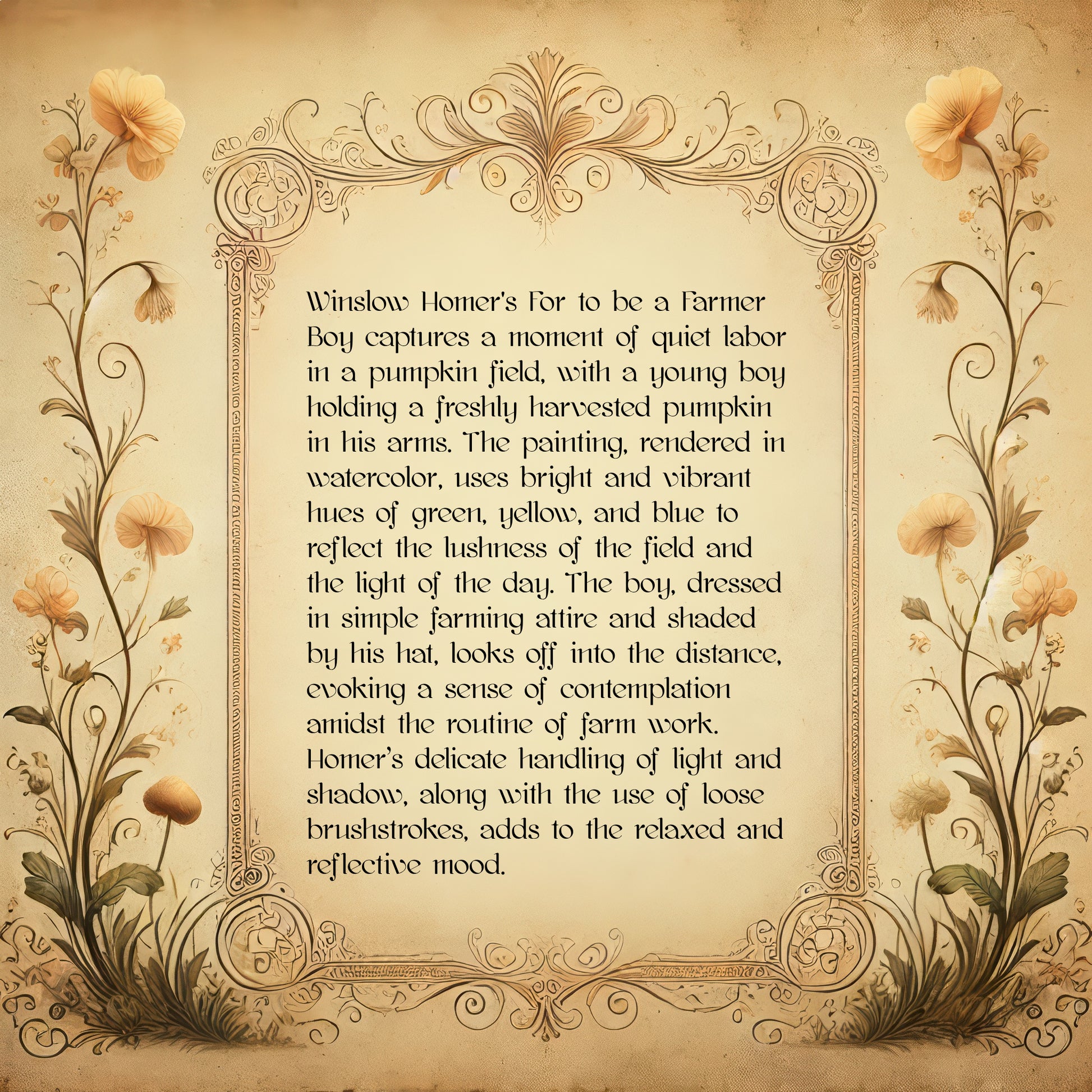 For to be a Farmer Boy