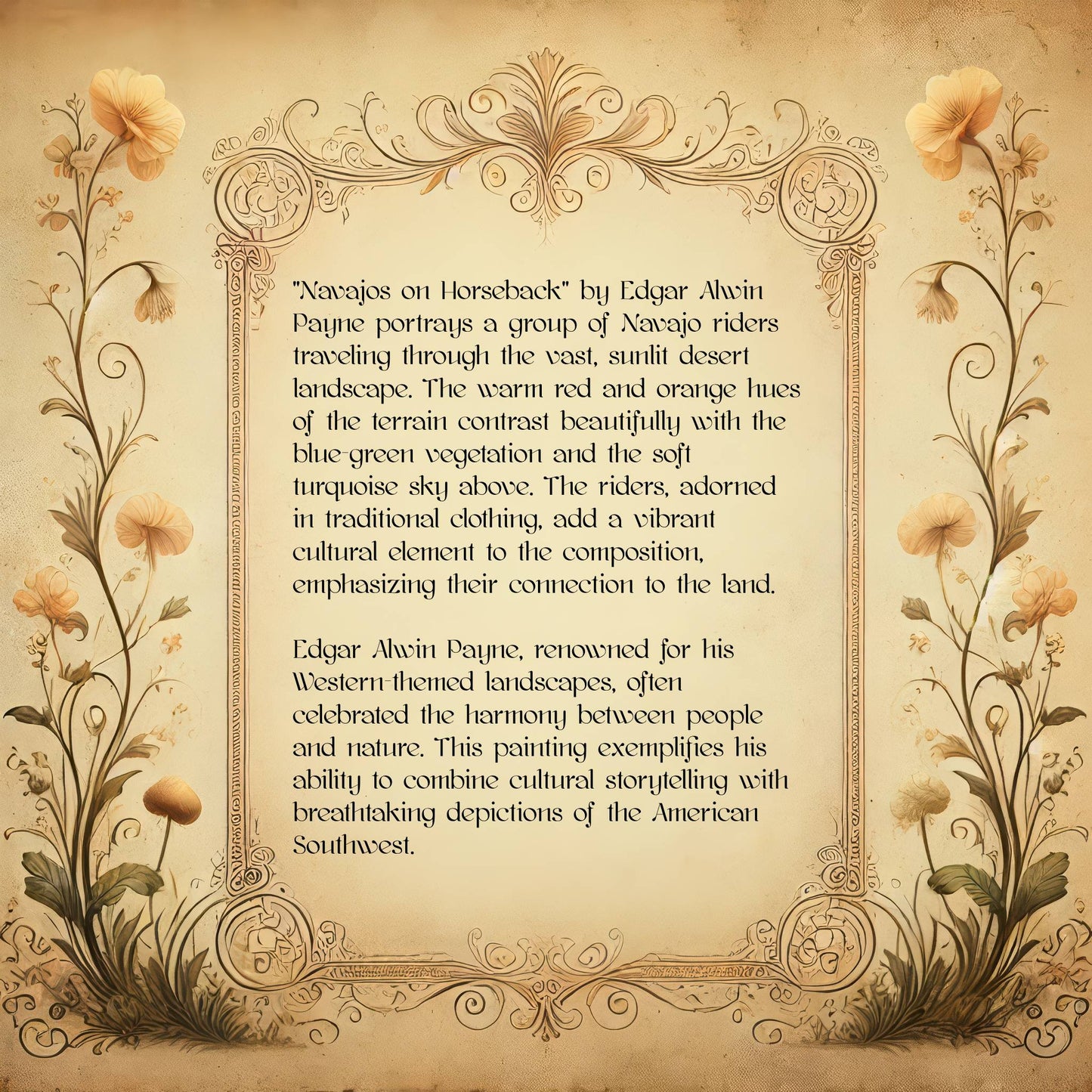 Navajos on Horseback