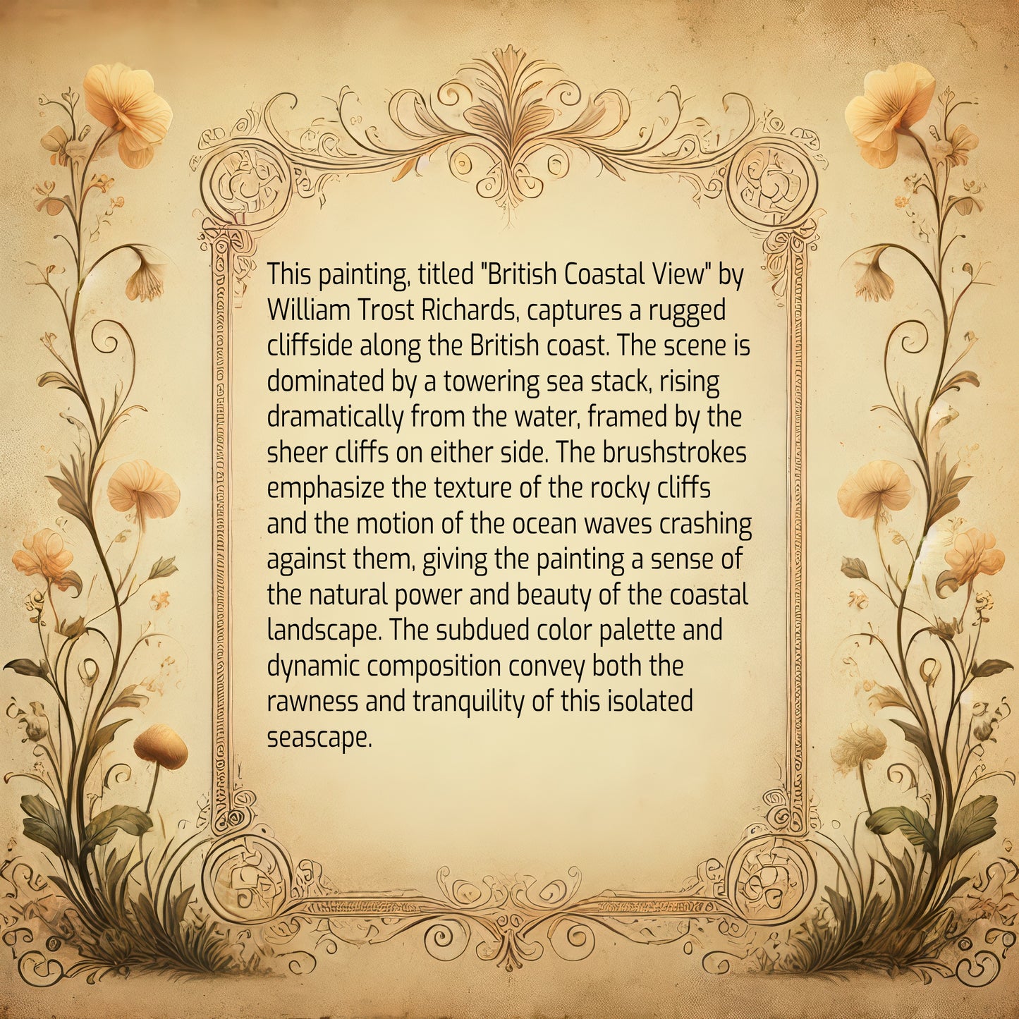 British Coastal View