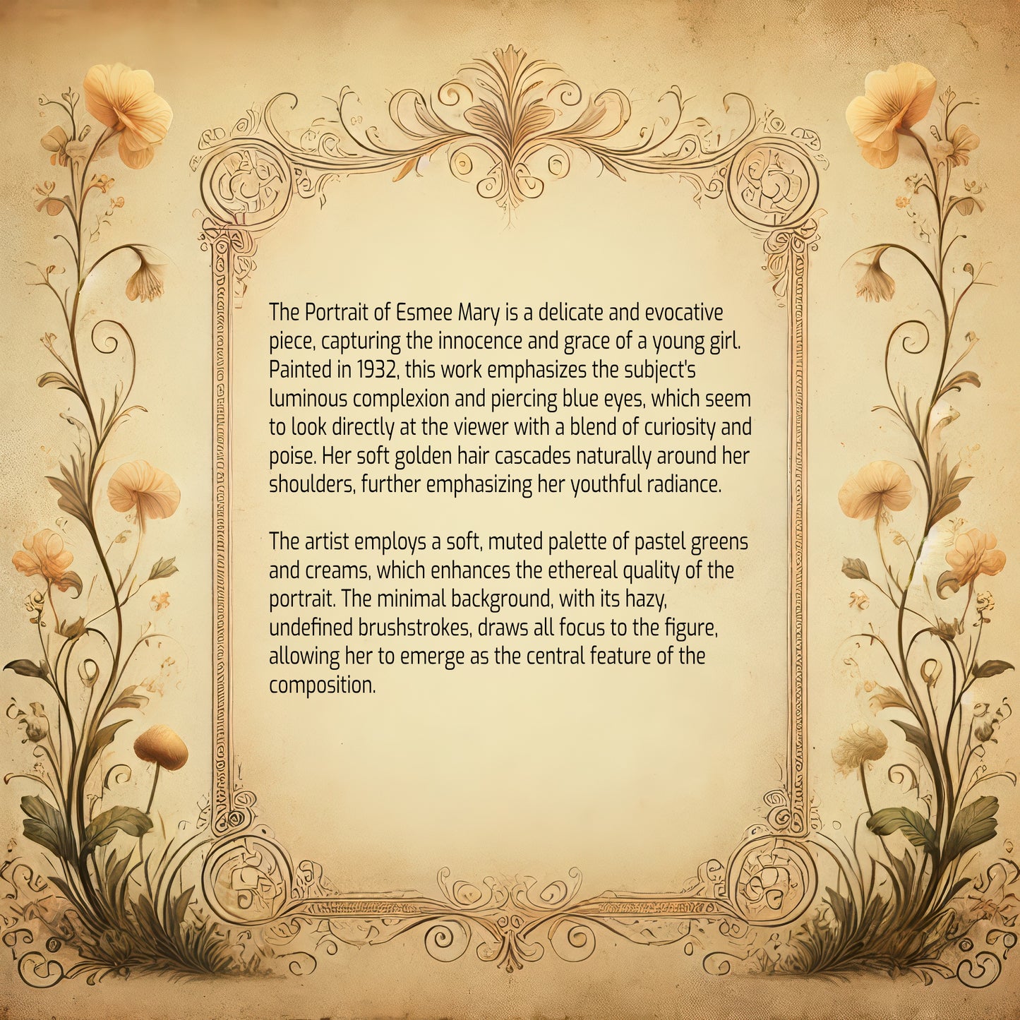 Portrait of Esmee Mary