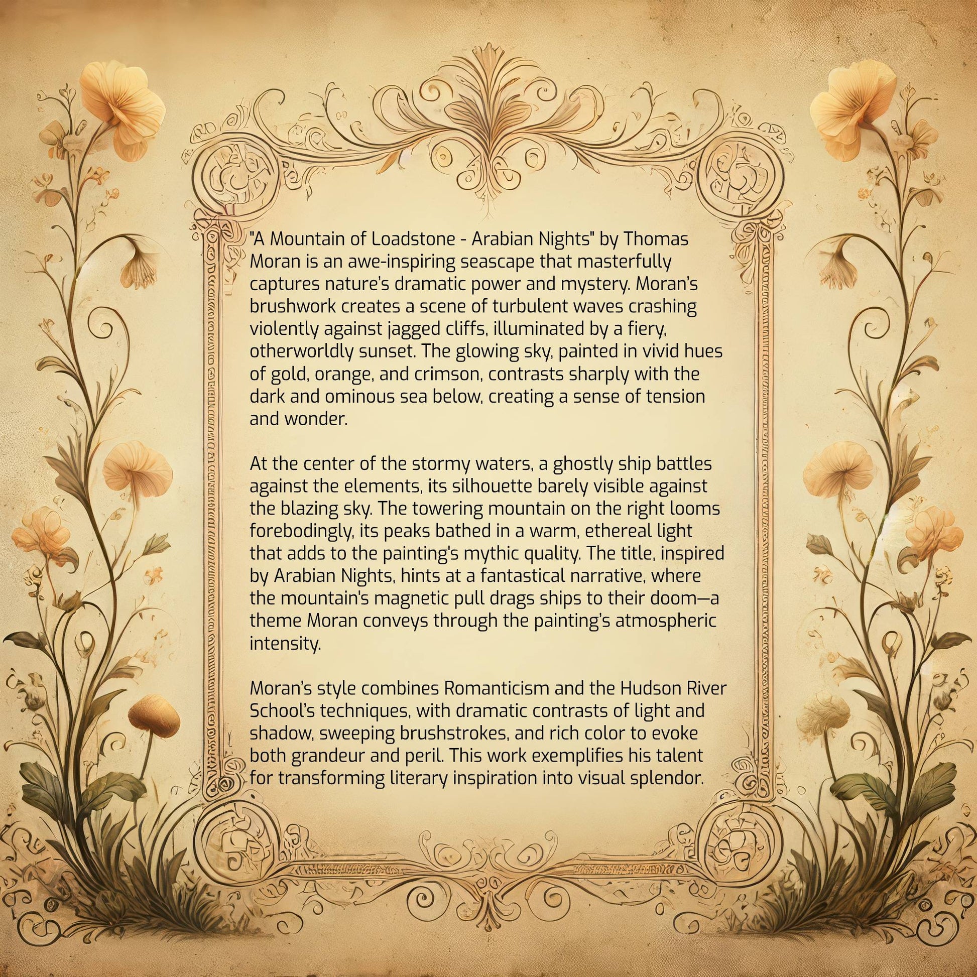 A Mountain of Loadstone - Arabian Nights