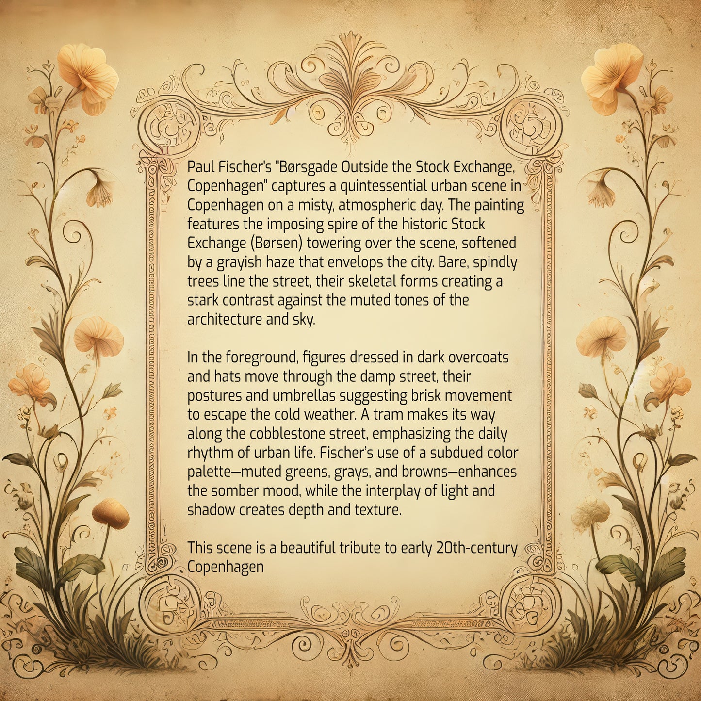 Børsgade Outside the Stock Exchange, Copenhagen