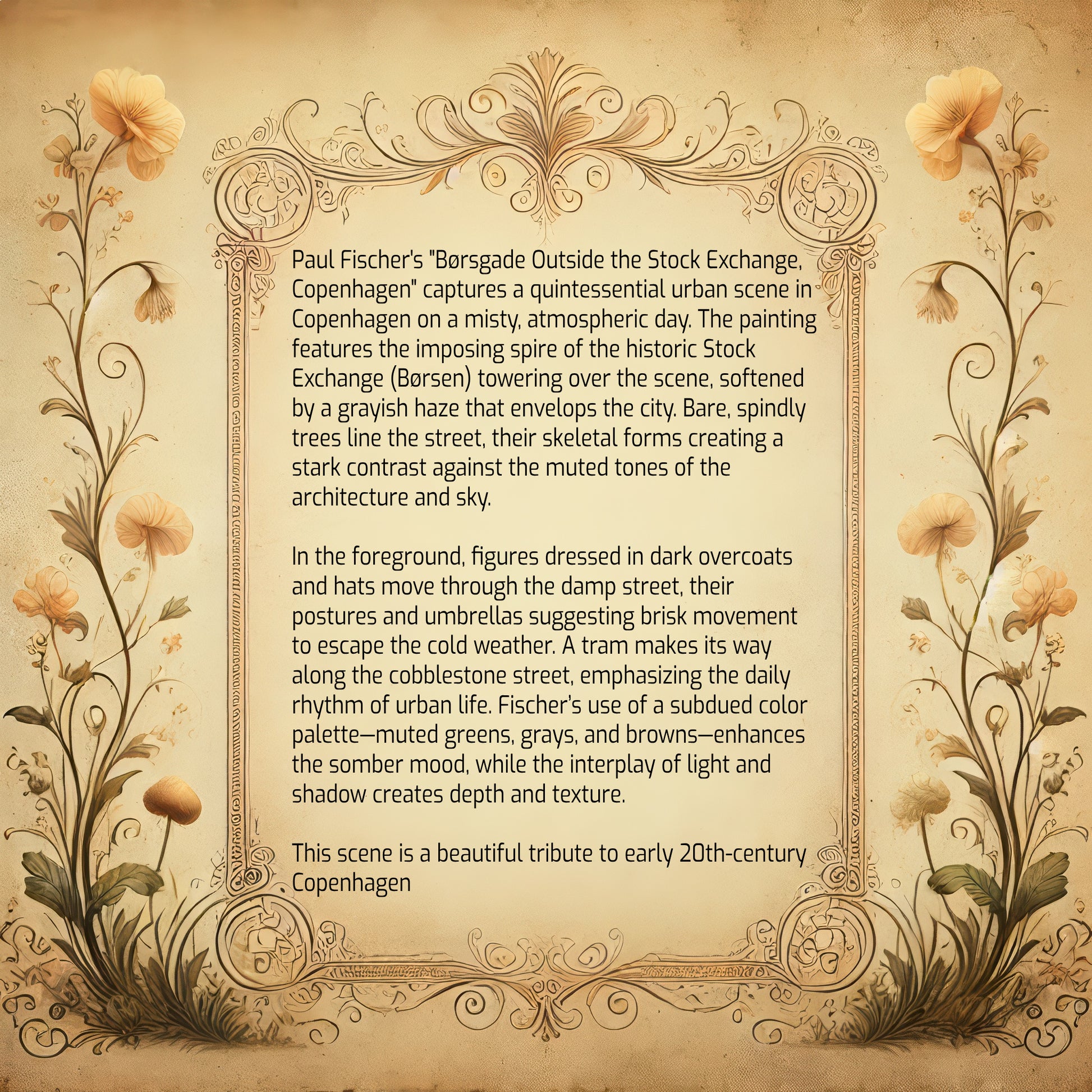 Børsgade Outside the Stock Exchange, Copenhagen