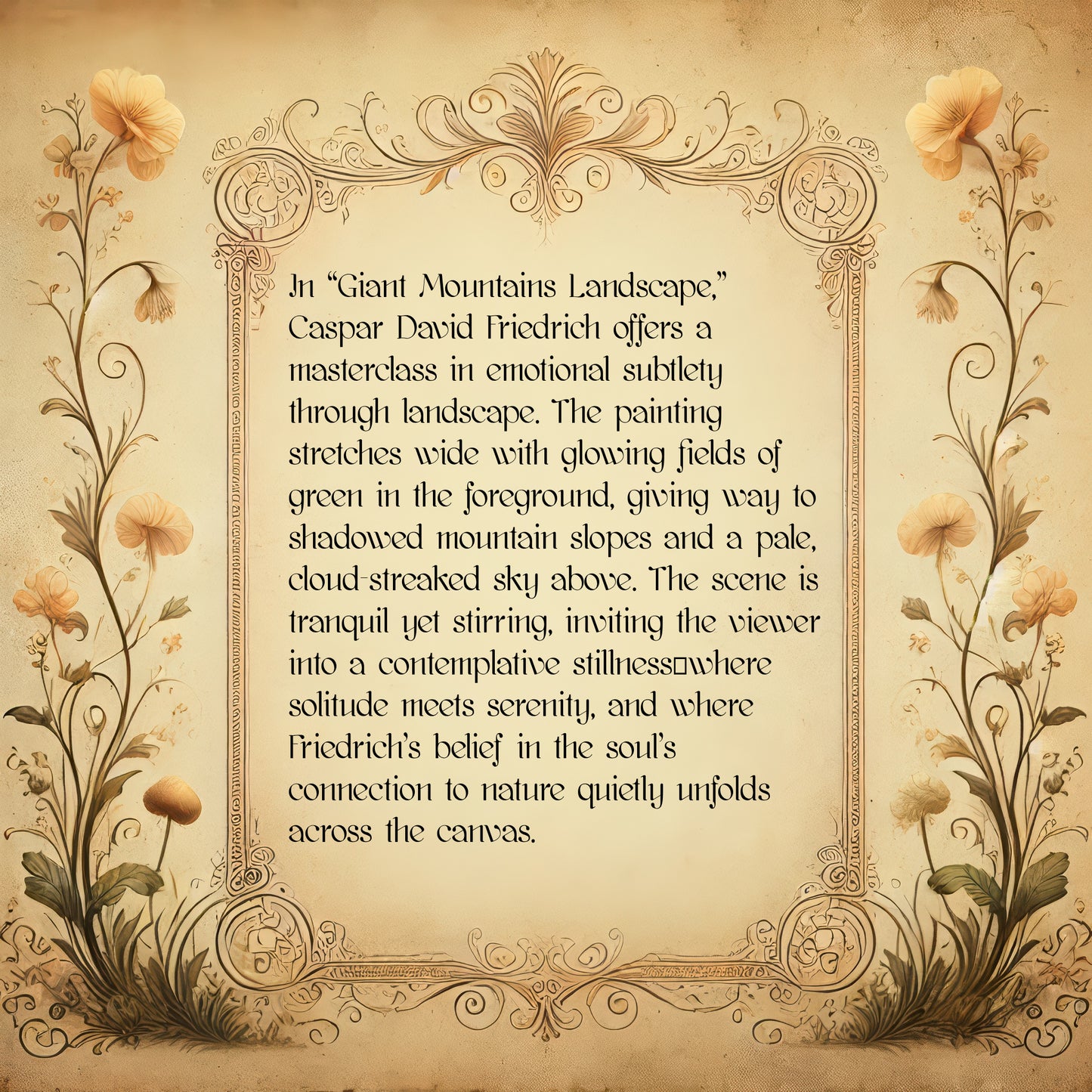 Giant Mountains Landscape