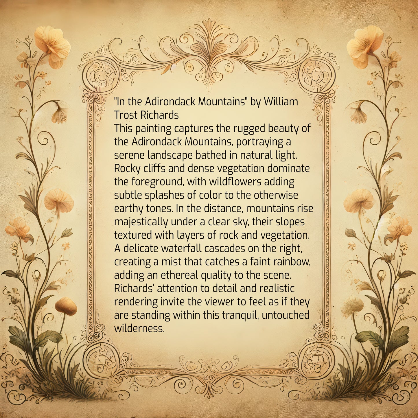 In the Adirondack Mountains