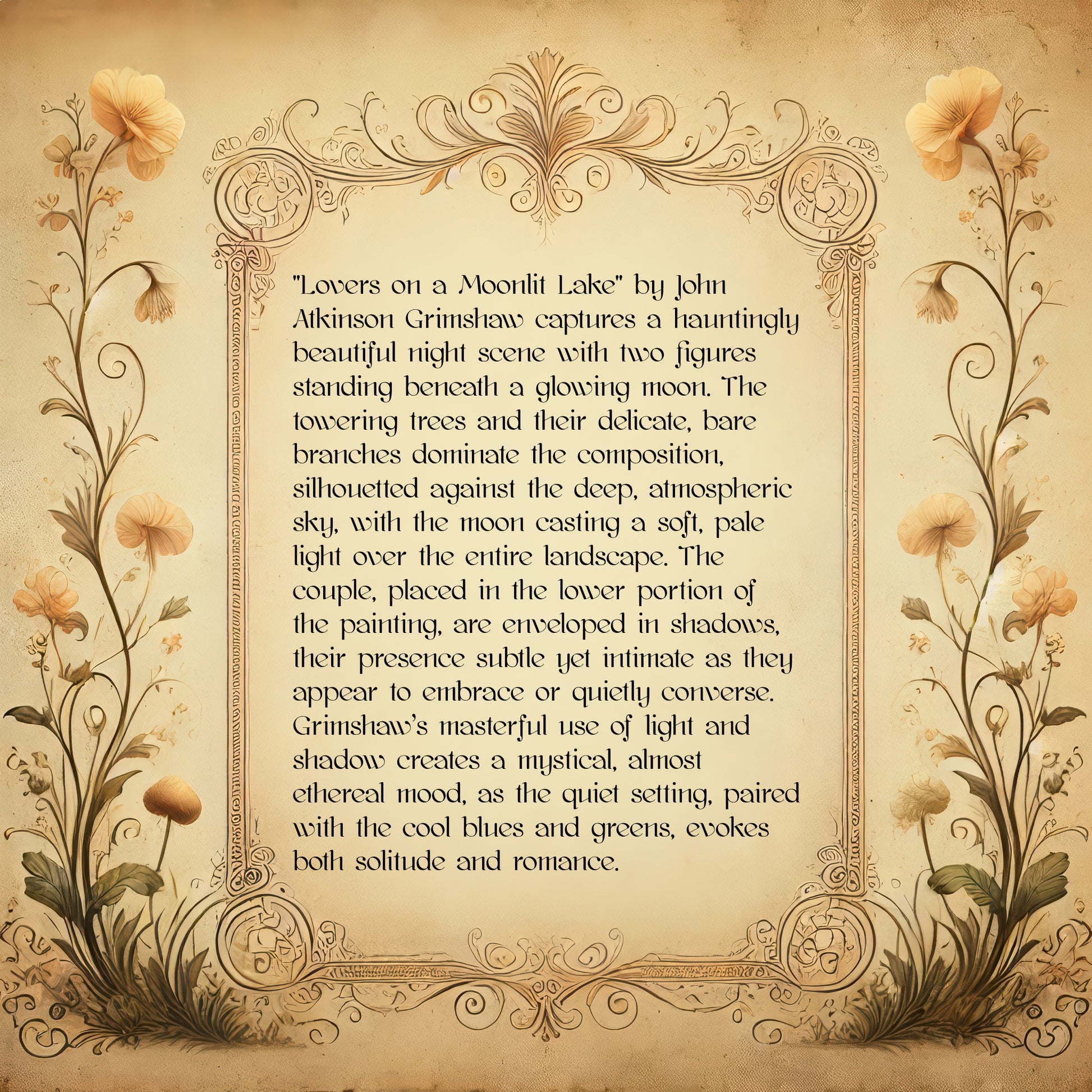 Lovers on a Moonlit Lane