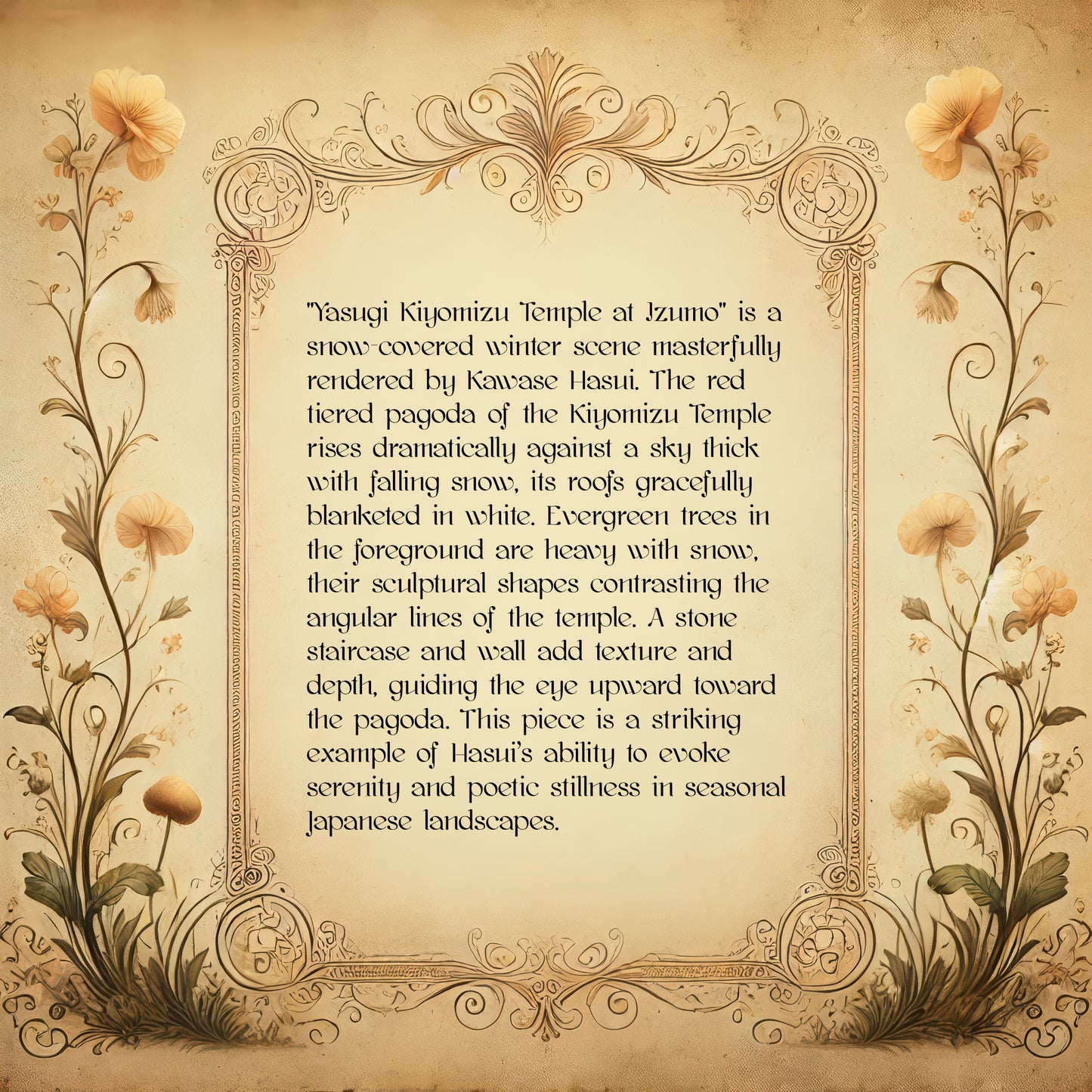 Yasugi Kiyomizu Temple at Izumo