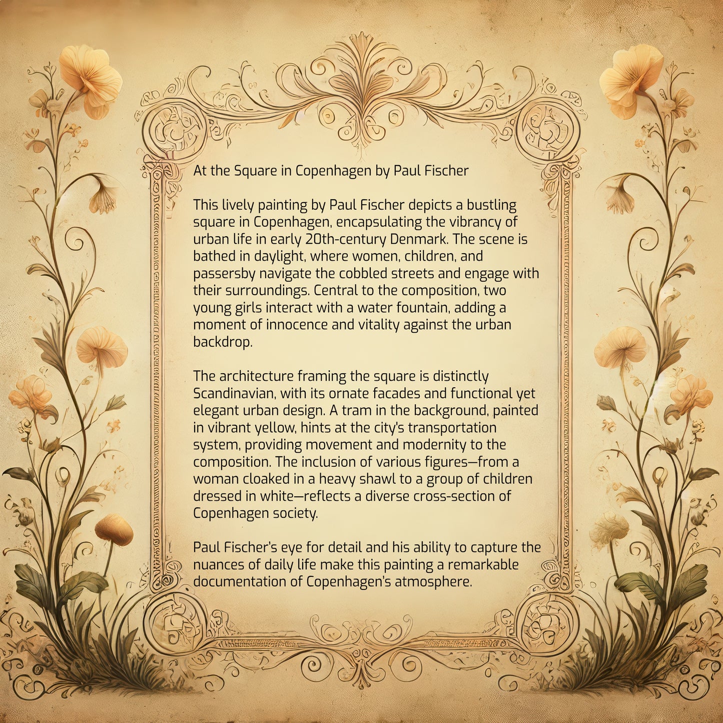 At the Square in Copenhagen