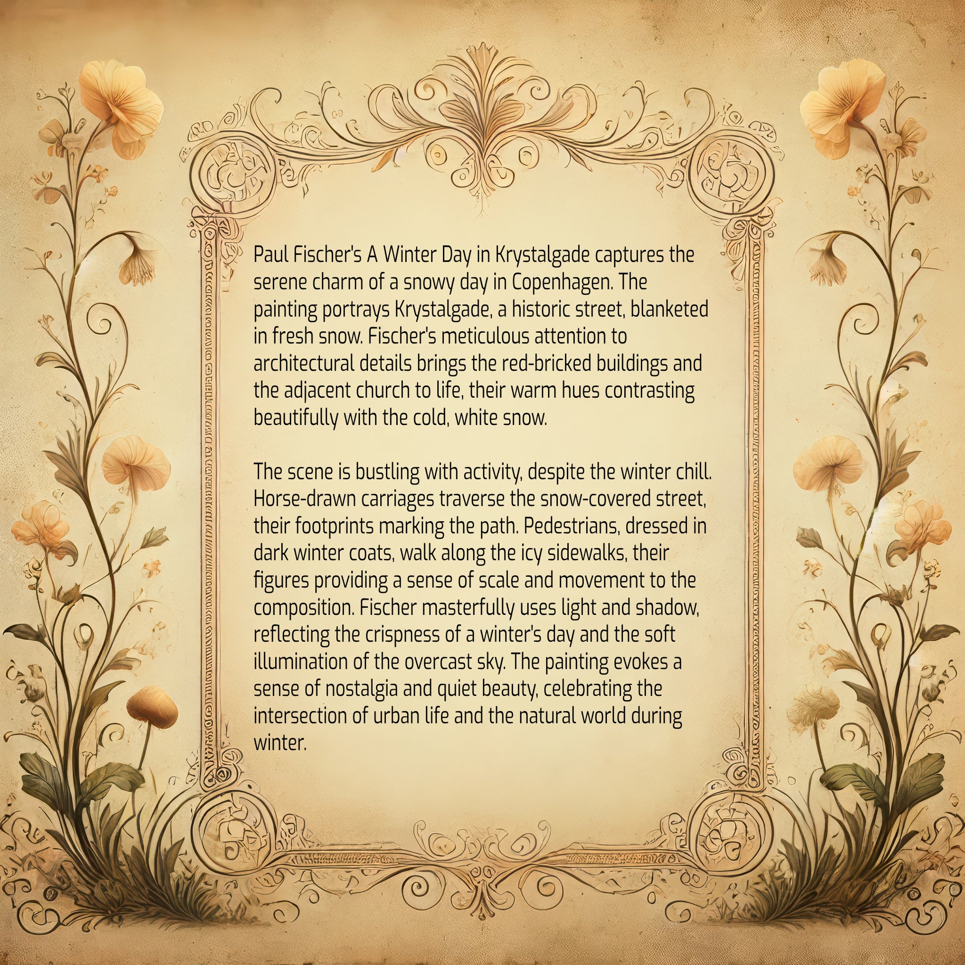 A Winter Day in Krystalgade