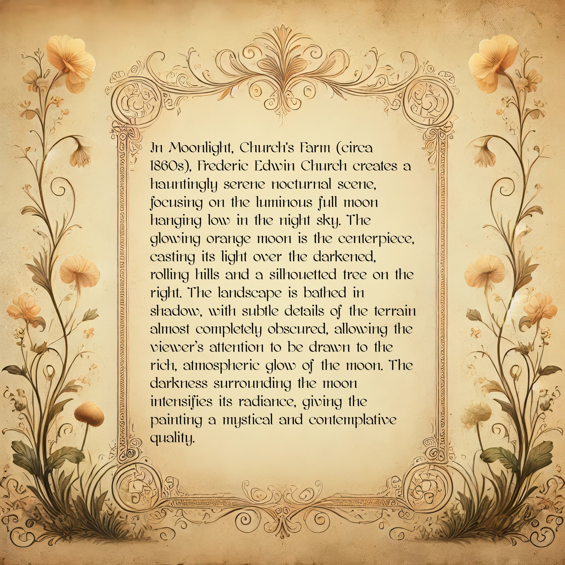 Moonlight, Church's Farm